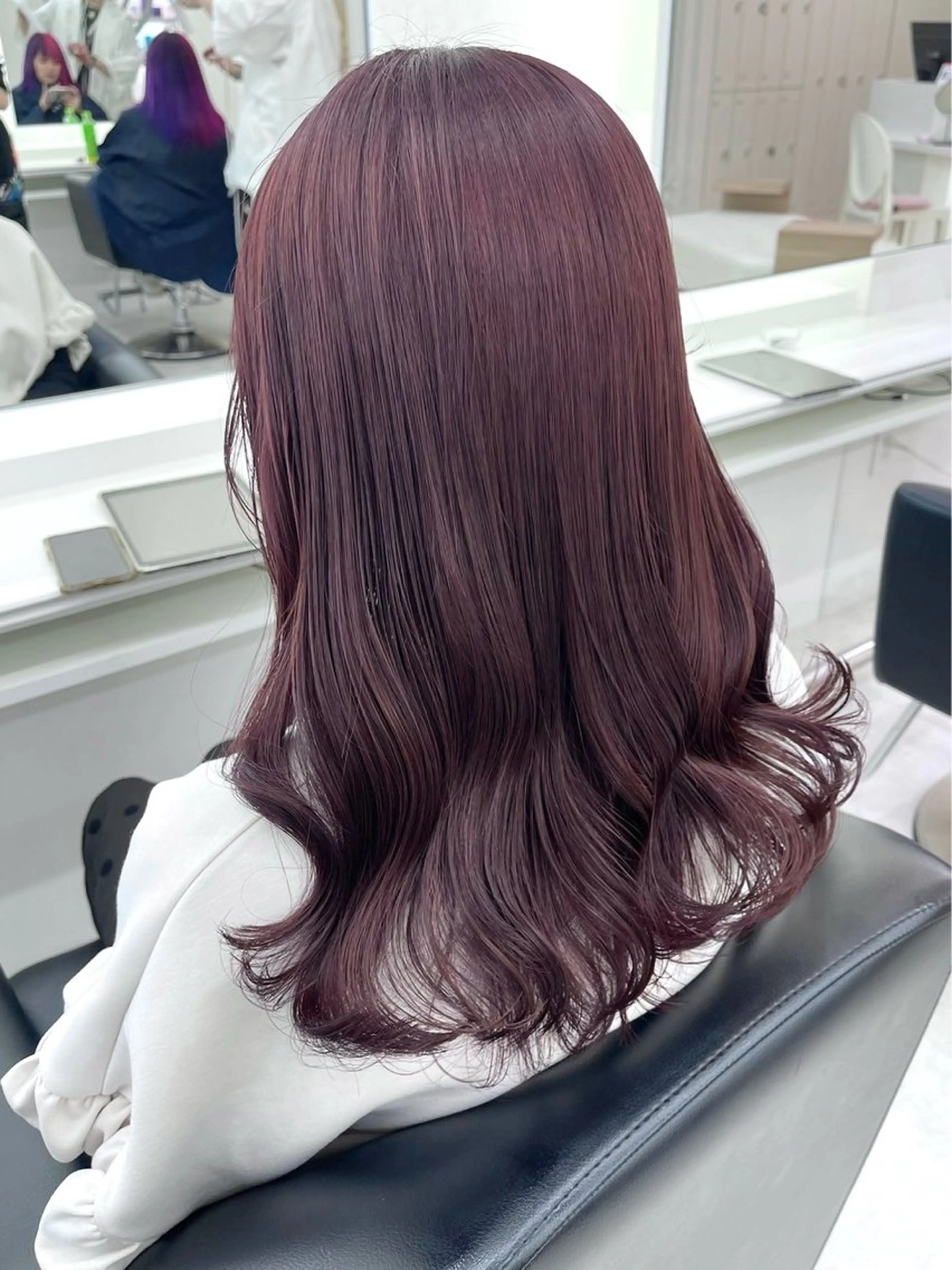 ロング カラー ロング カット ヘアカラー ParveMix 🪽鳥取彩花のヘアスタイル