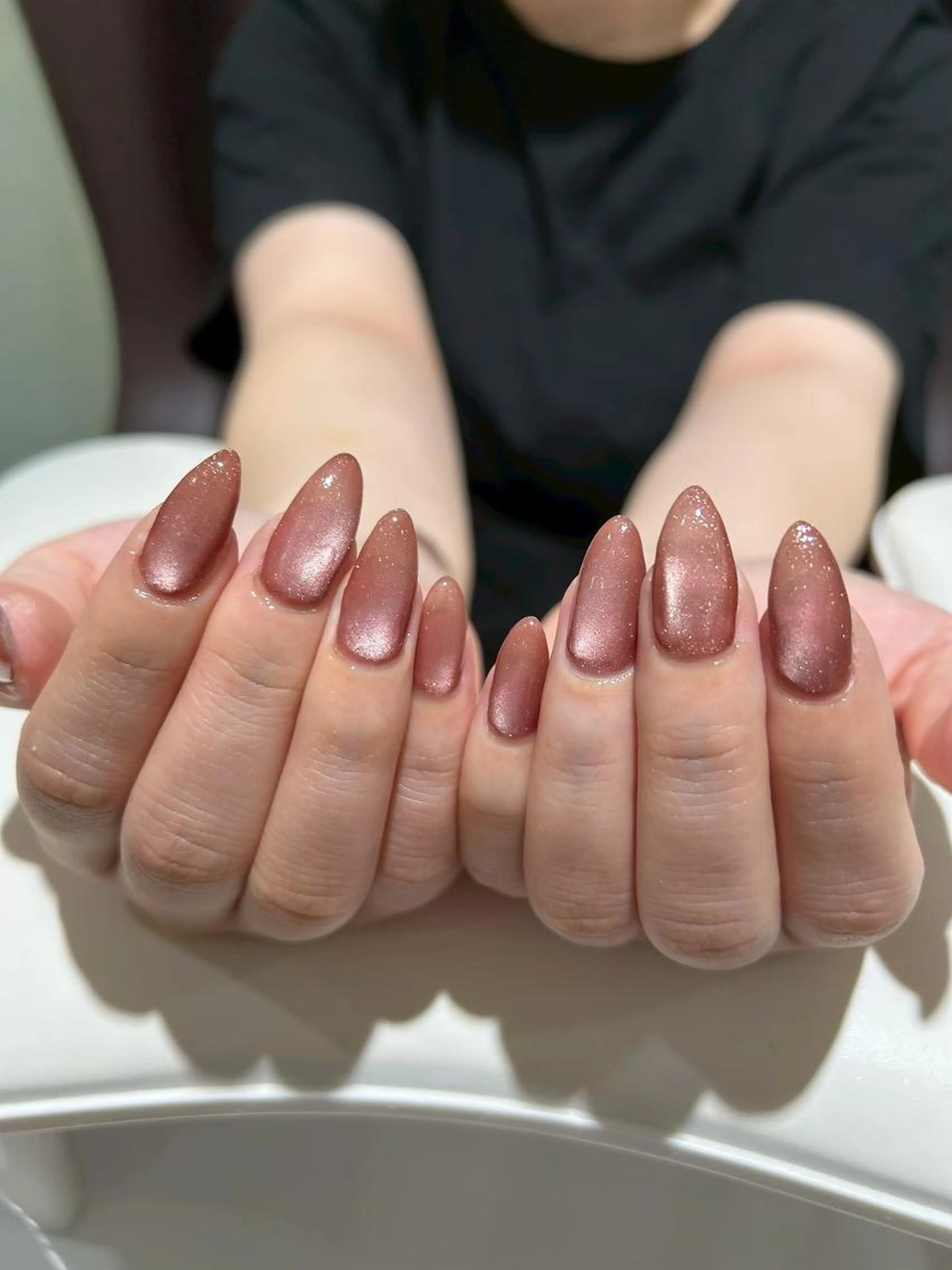 【ご新規様他店オフ無料💗】🌷ハンドマグネットネイル ¥8,000→¥7,500の写真