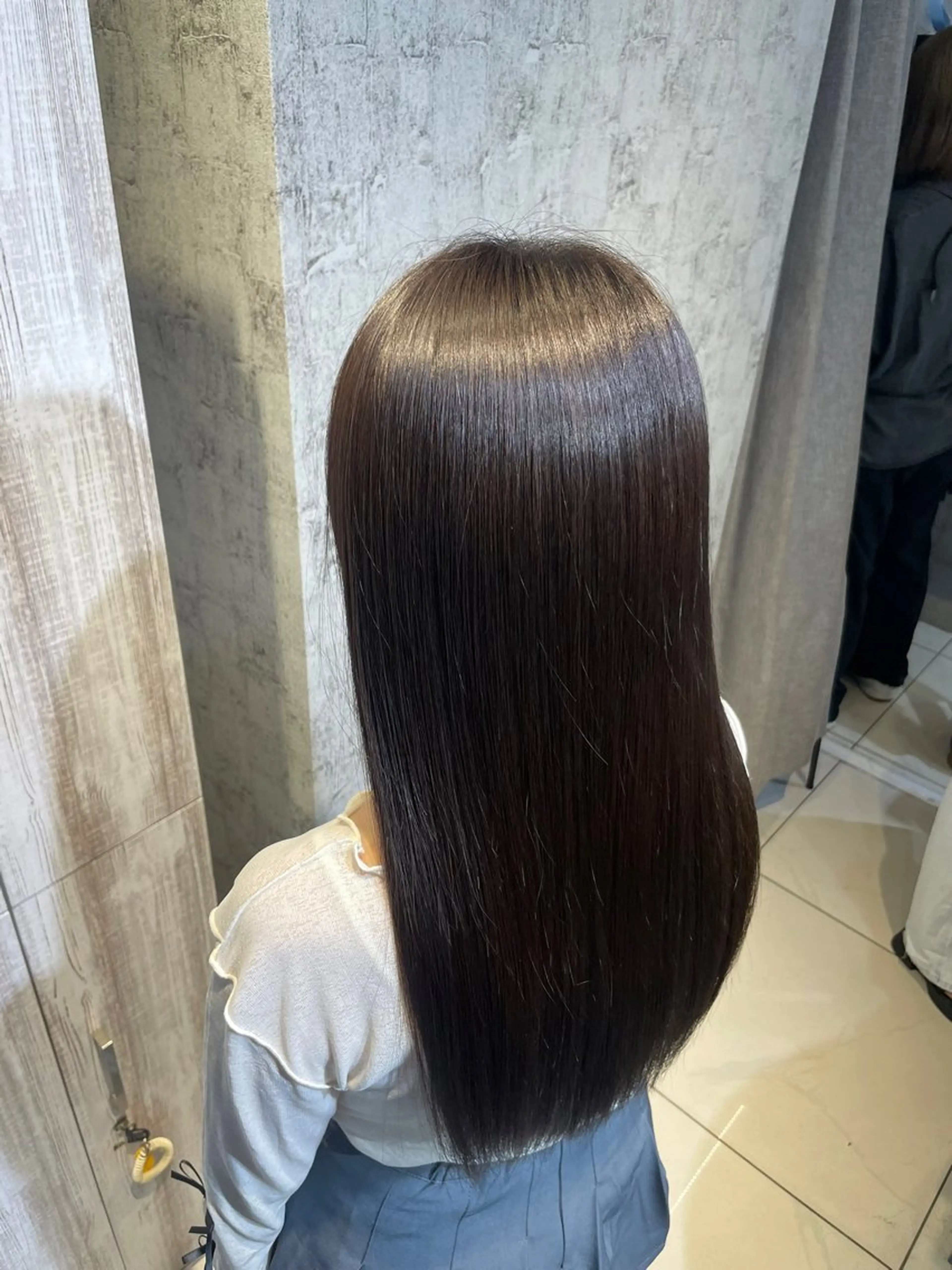 ロング カラー カット 縮毛矯正 トリートメント 🇰🇷失敗履歴再生 髪質改善七星🇰🇷のヘアスタイル