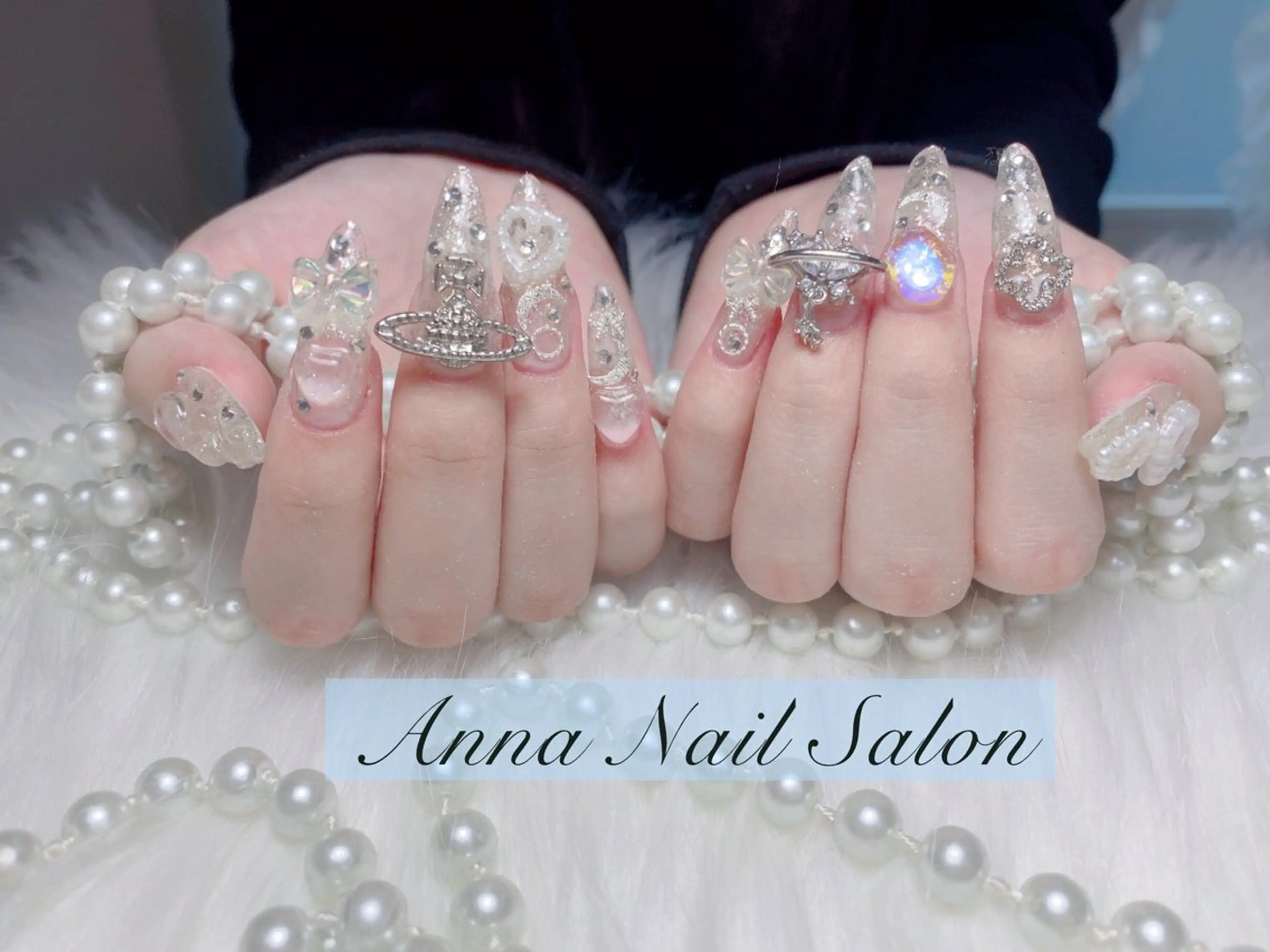 ネイル ハンドネイル 🩵ANNA Nail  🩵のネイルデザイン