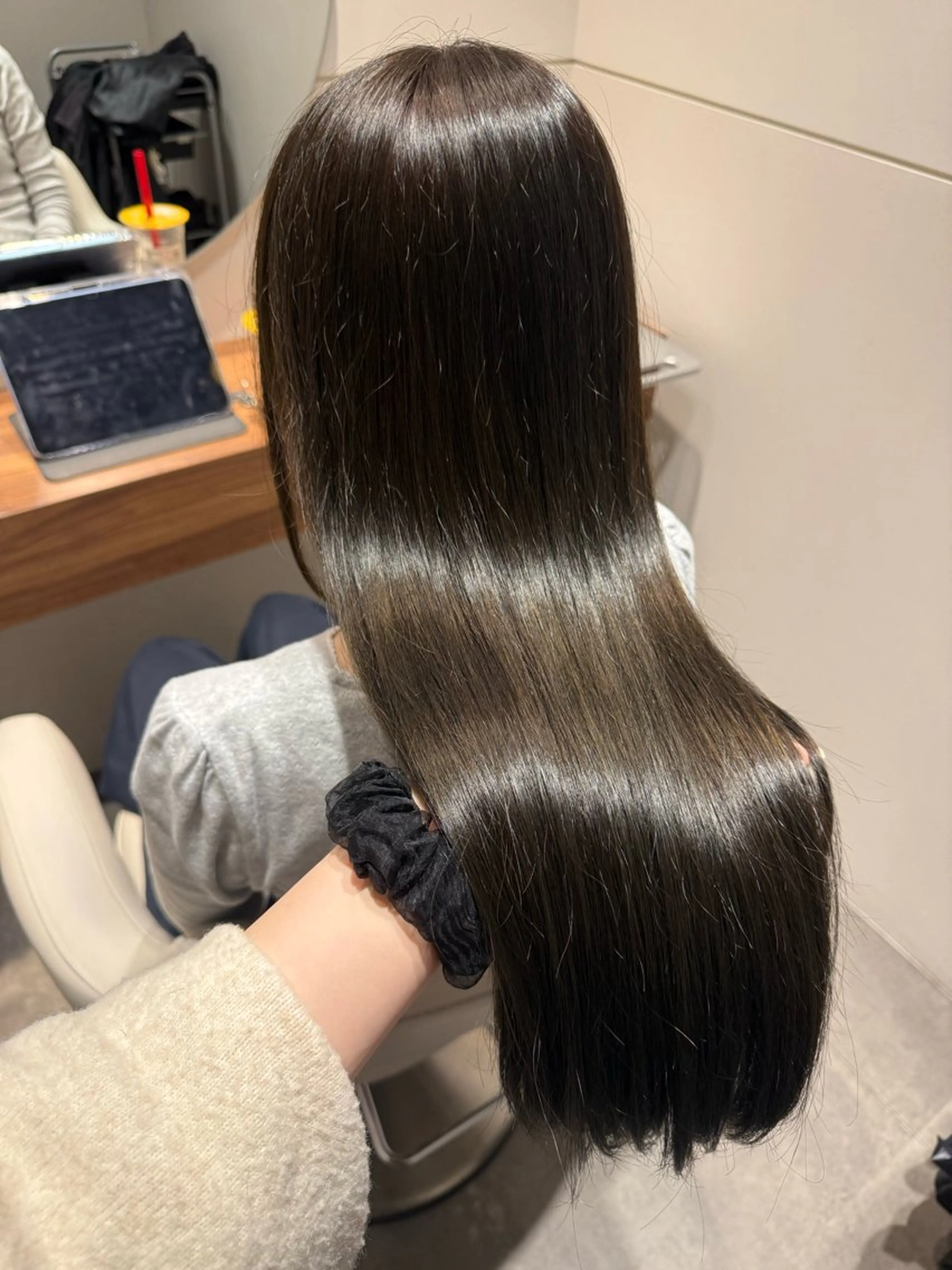 ロング ヘアカラー 濱﨑 紅葉のヘアスタイル