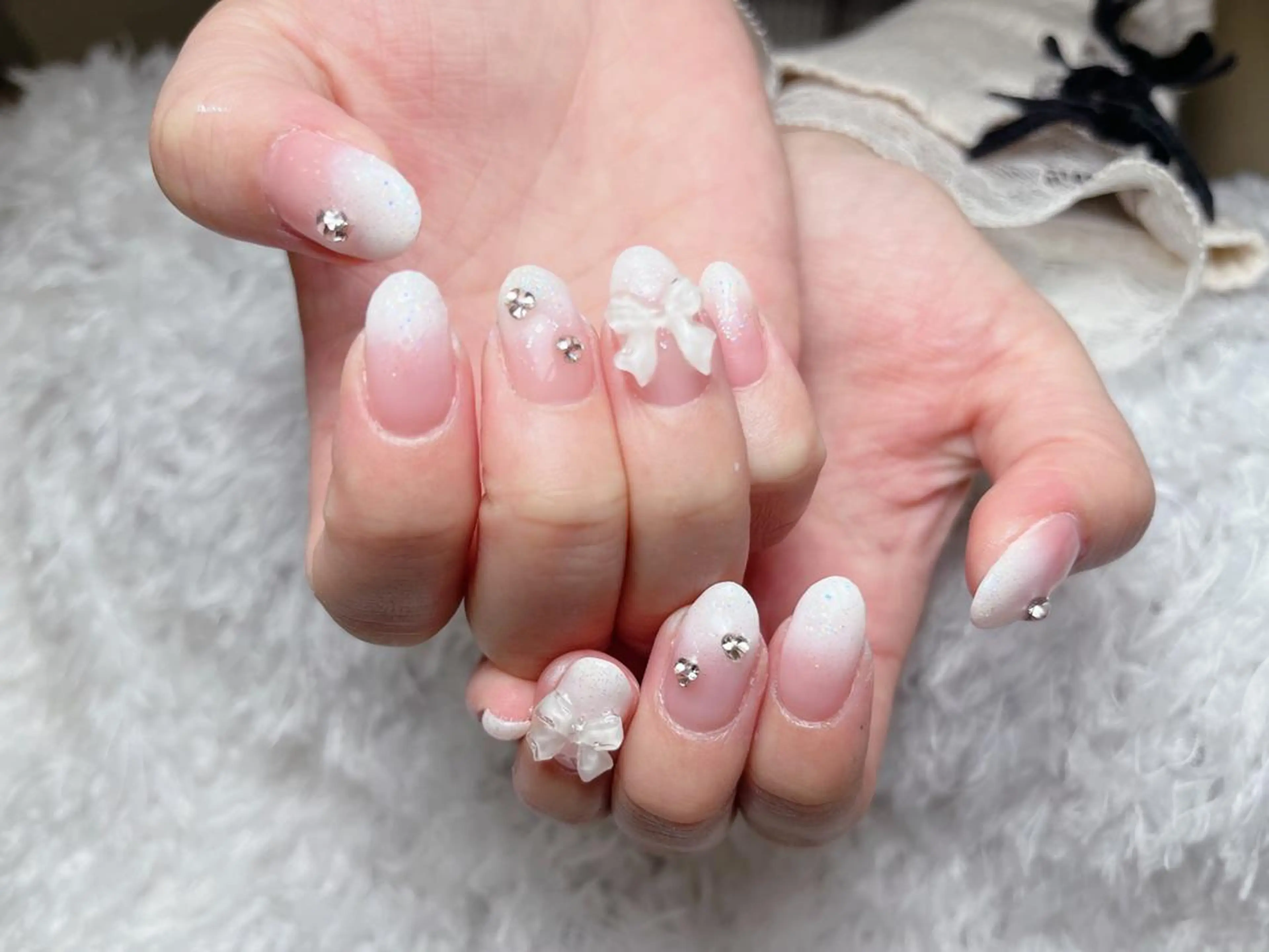 ネイル 🤎mini 🤍可愛らしいネイルのネイルデザイン