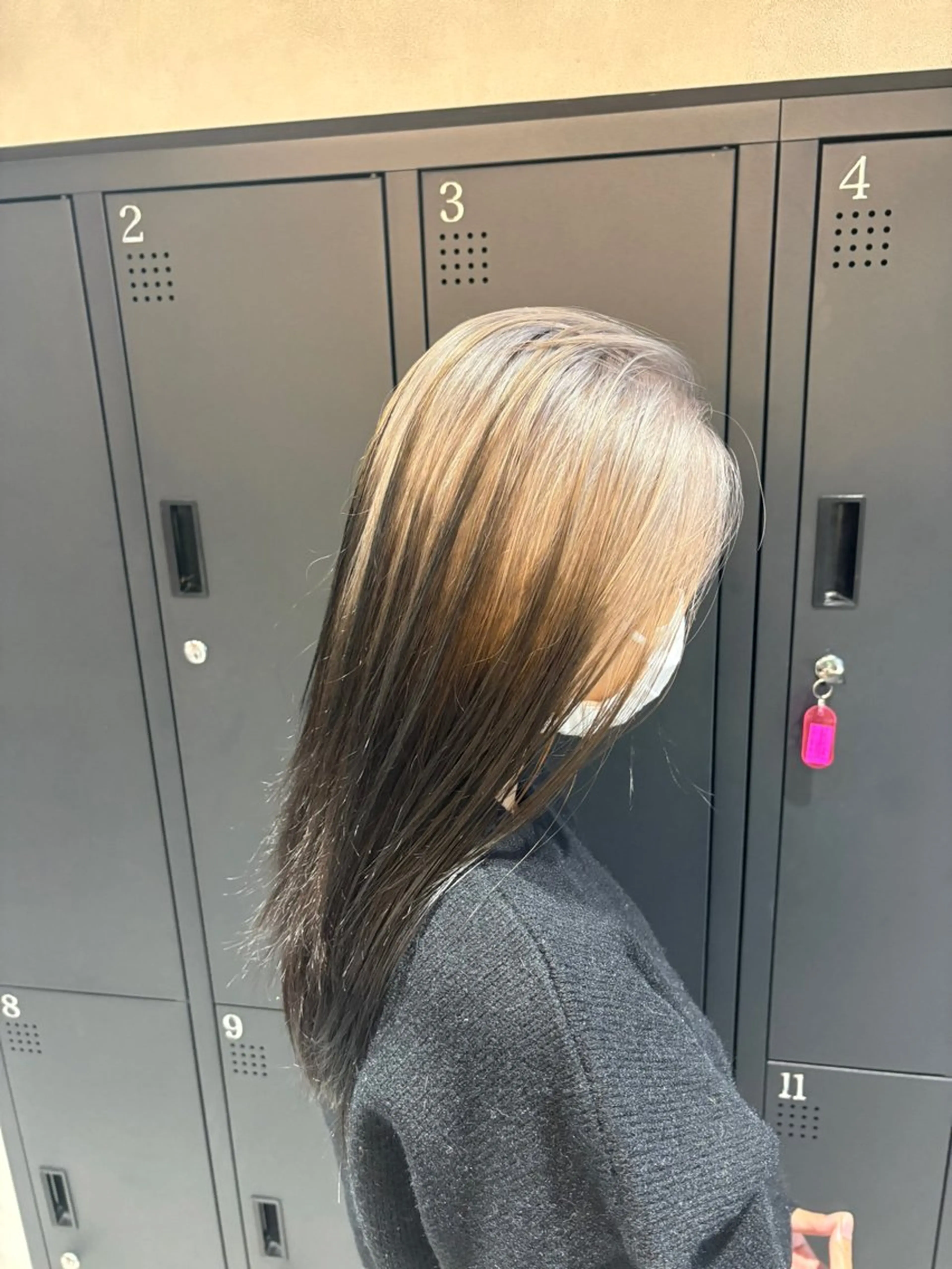 セミロング カラー ヘアカラー 茅ヶ崎/ハイトーン/ Ramuのヘアスタイル