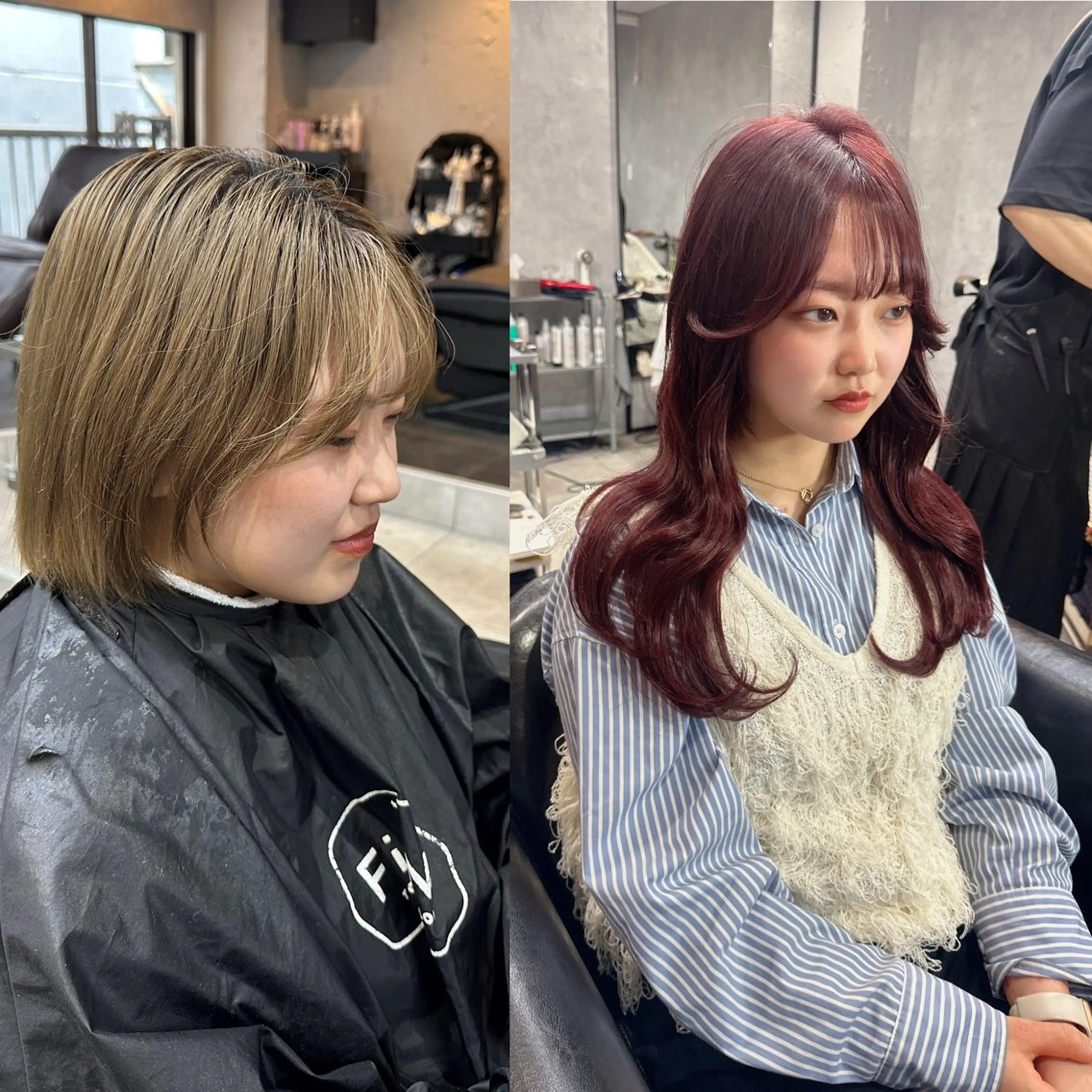 ロング カラー プルエクステ レッドカラー エクステ 🪡プルエクステ🪡 カラエク評価◎ユウゴのヘアスタイル