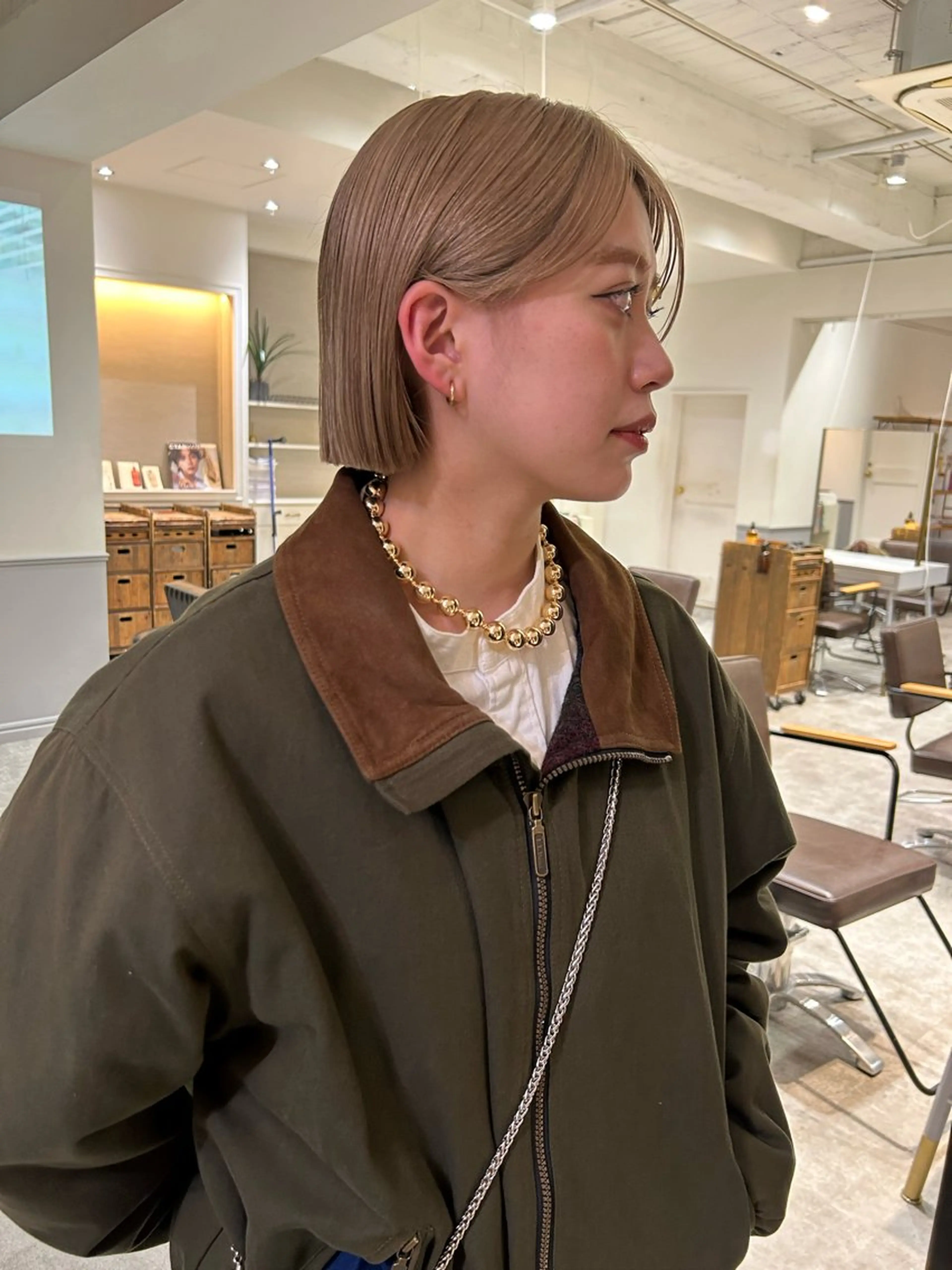 ショート 薄暮 マツイ　レンのヘアスタイル