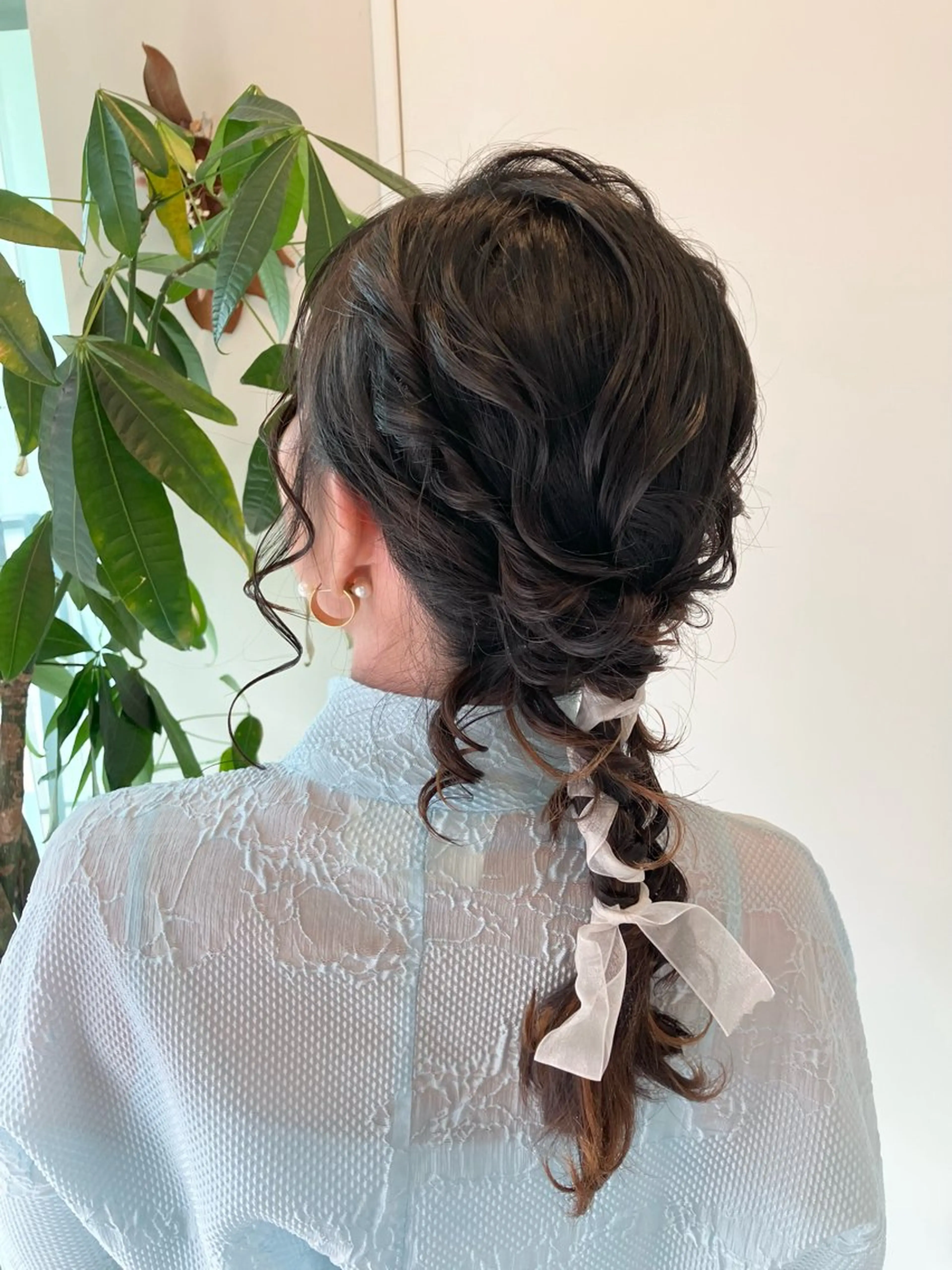 ヘアアレンジ 結婚式・ブライダル Hair&Make Nahoのマツエク・マツパデザイン