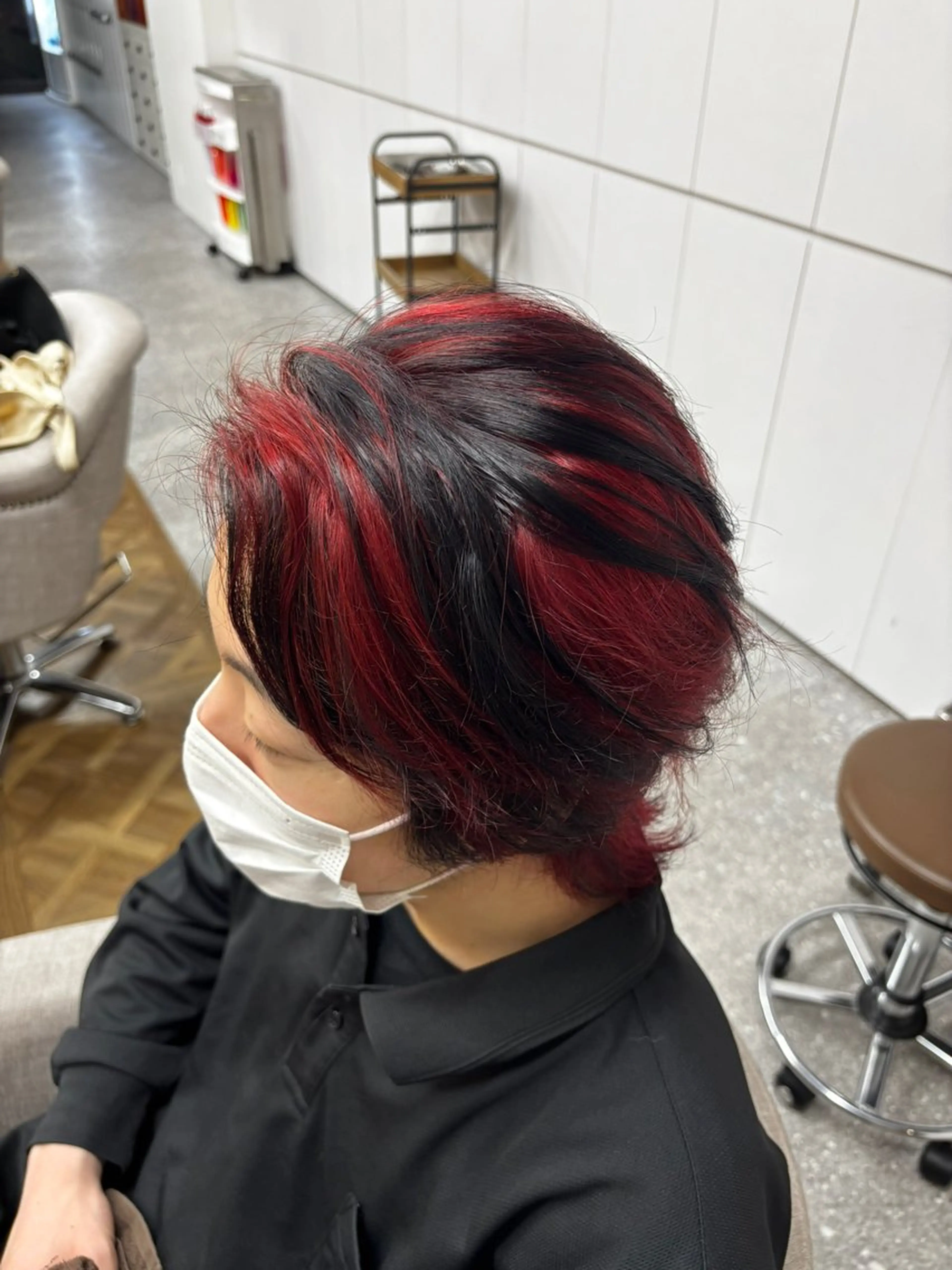 カラー ヘアカラー あやと 藤崎美容師のヘアスタイル