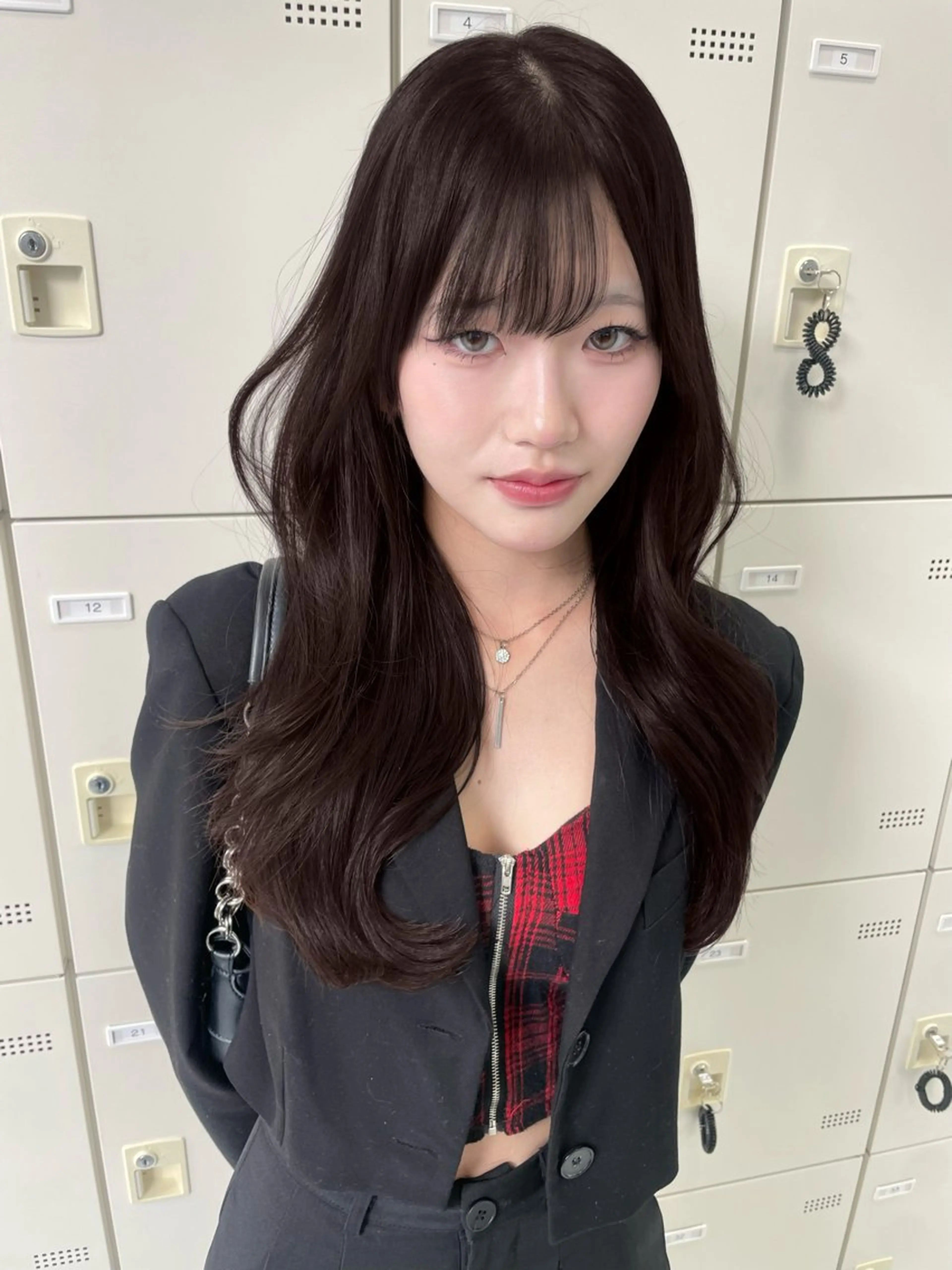 ロング ヘアカラー mayu/ブリーチ/ layer/似合わせのヘアスタイル