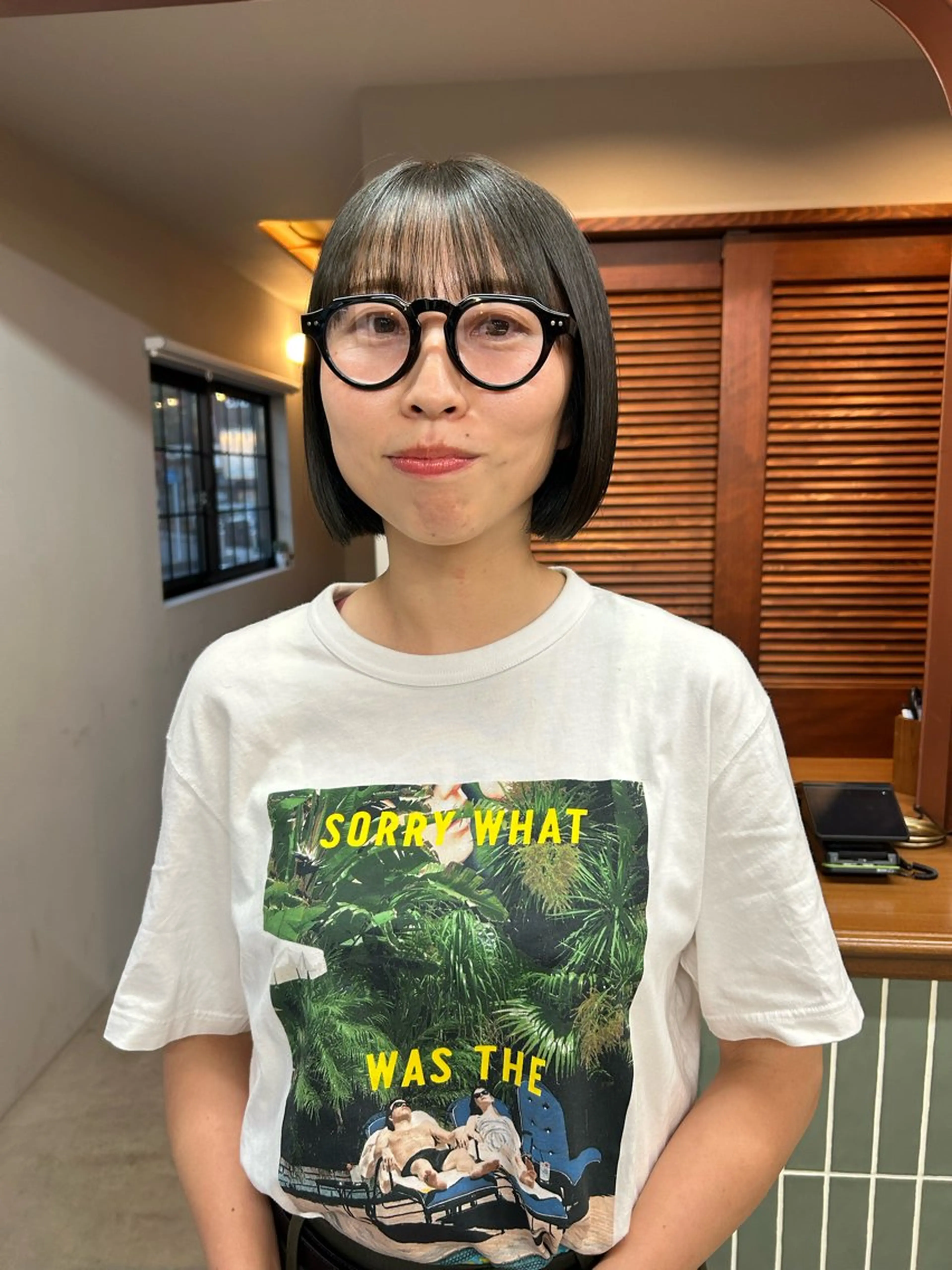 ショート ボブ ムナカタ アカリのヘアスタイル