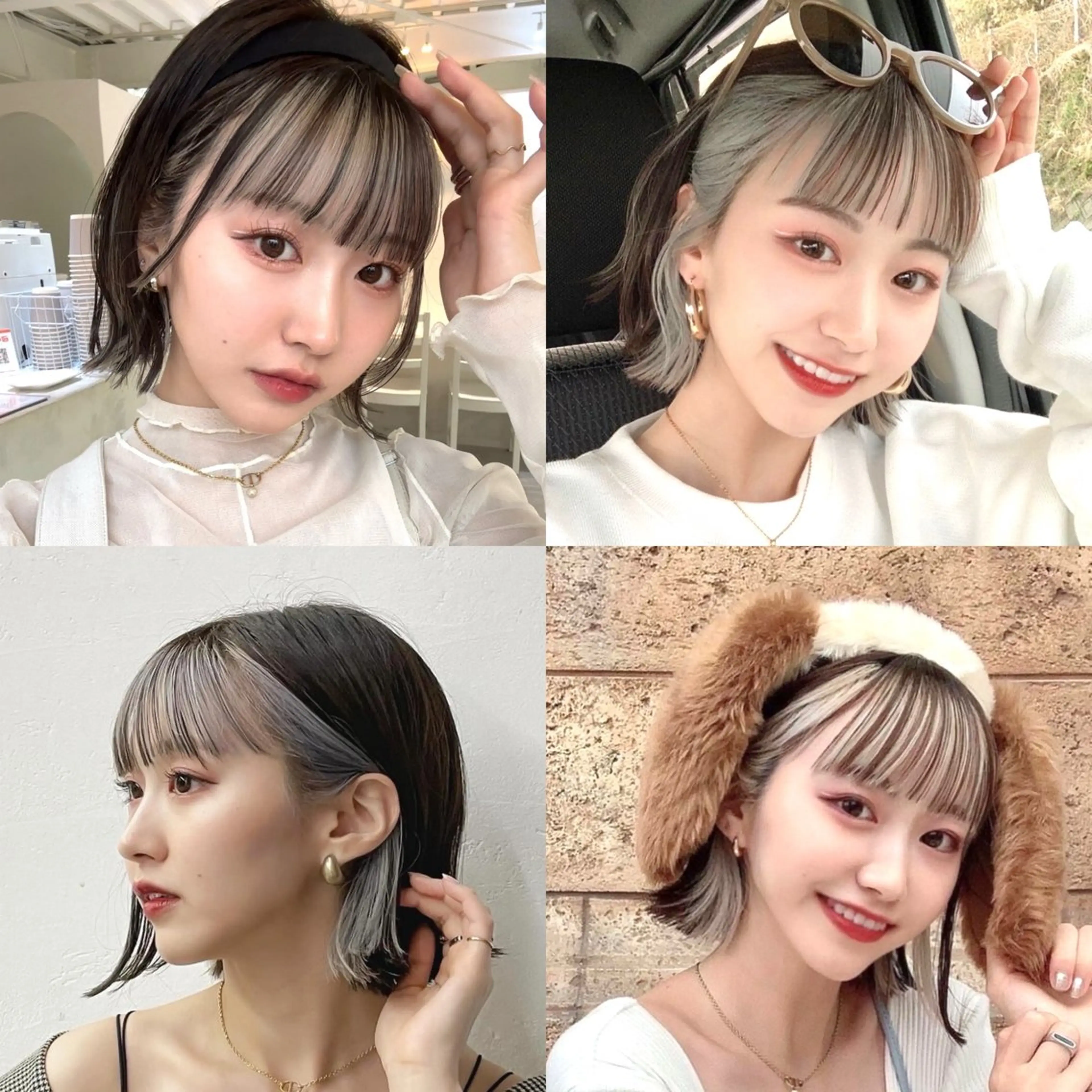 ショート カラー 韓国ヘア/艶カラー /田中悠佑のヘアスタイル