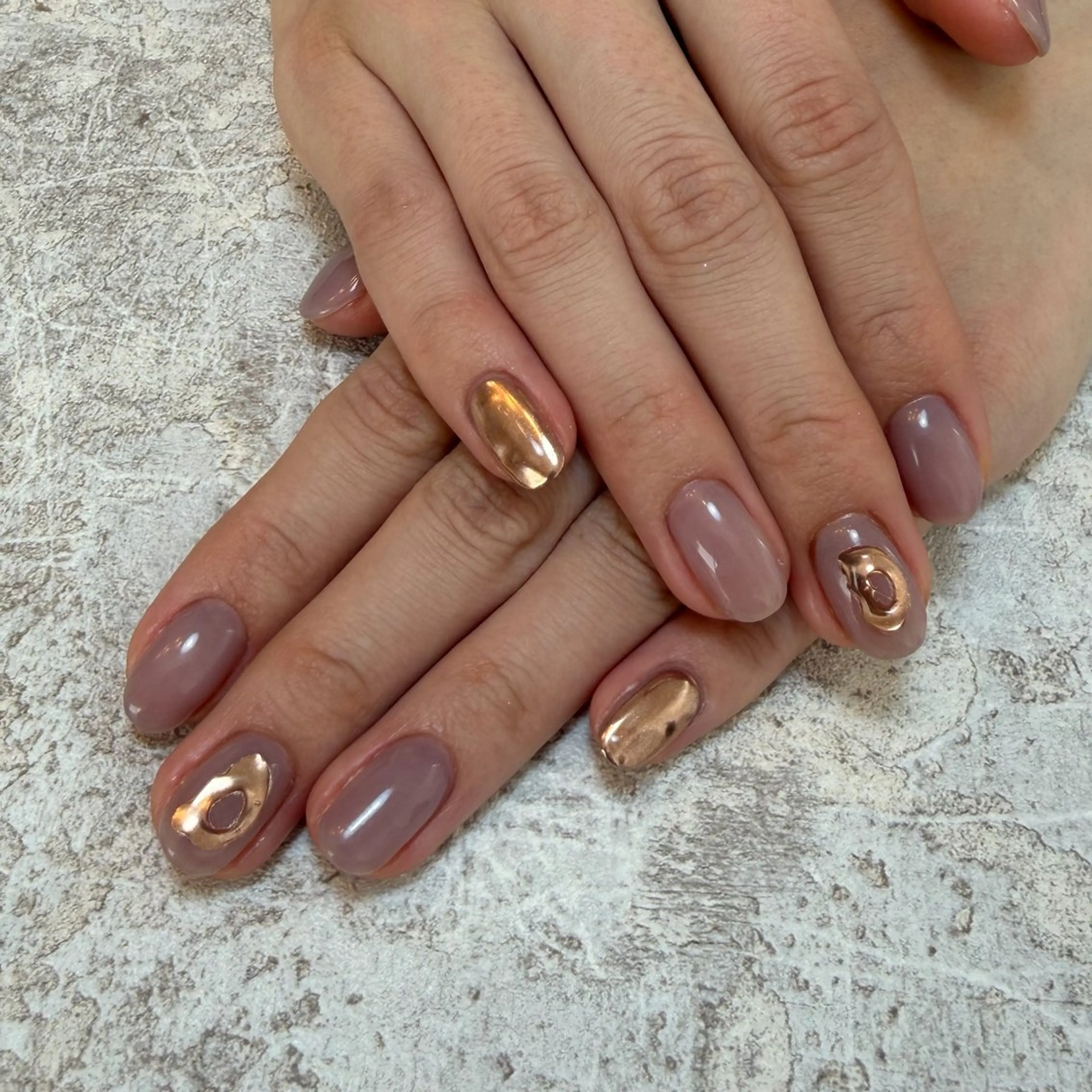 ネイル 自由が丘サロン あやめ💅のネイルデザイン