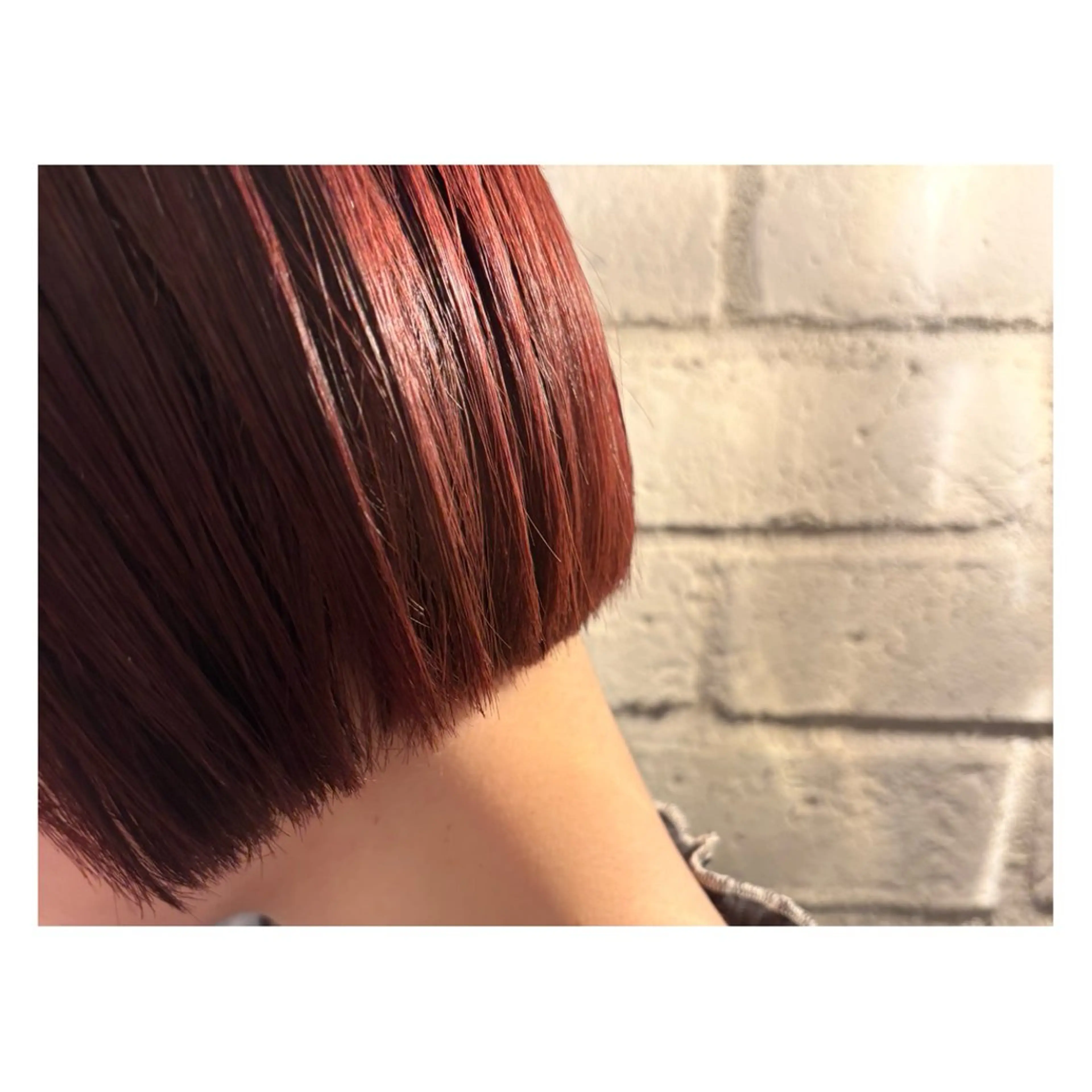 ショート カラー ボブ ヘアカラー トリートメント hiro【沿線で叶う 似合わせhair】のヘアスタイル