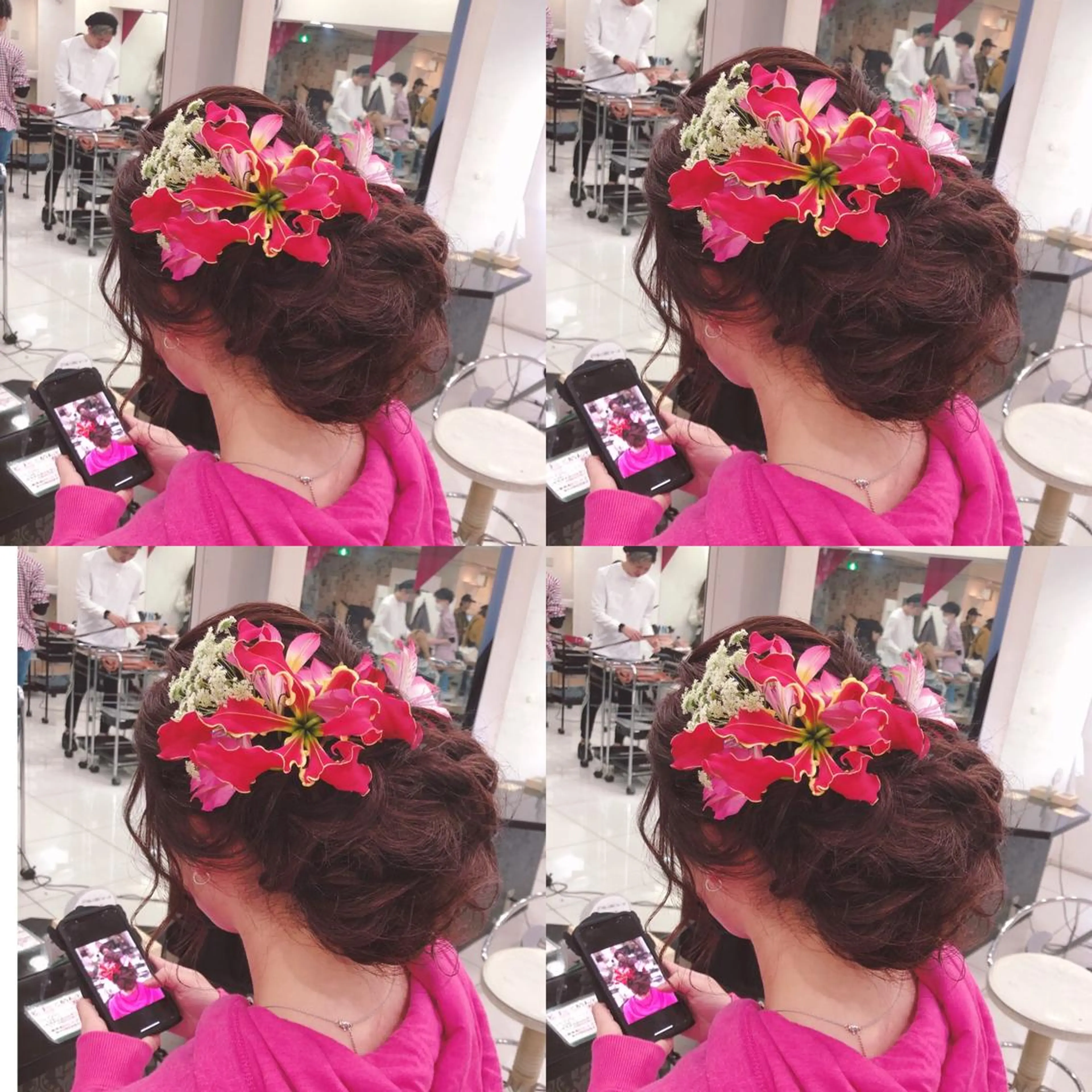 ロング ヘアアレンジ ヘアセット 🌷MAYU 🌷のヘアスタイル