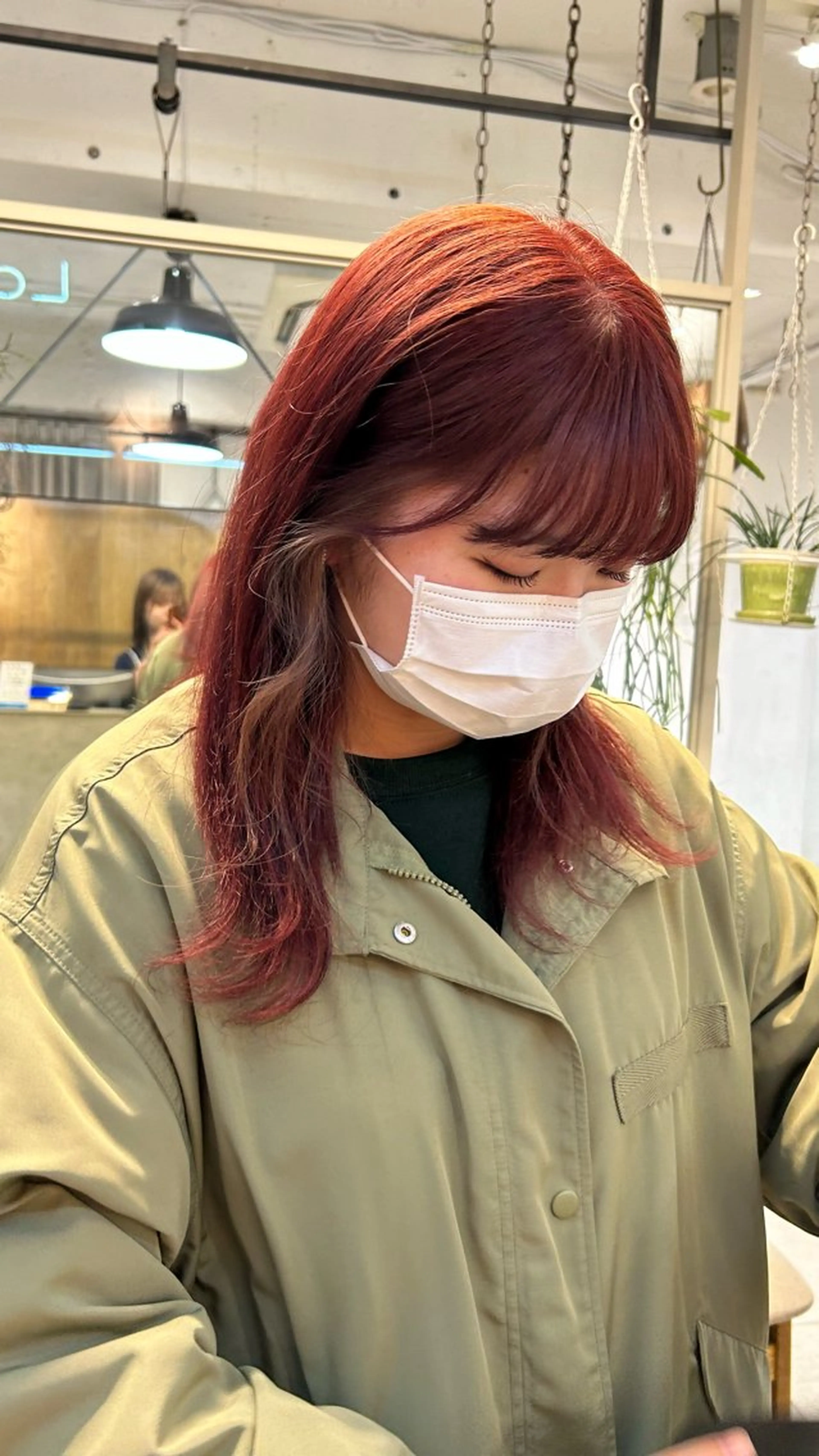 ミディアム カラー ヘアカラー じゅわっと暖色カラー 🍊Moemiのヘアスタイル