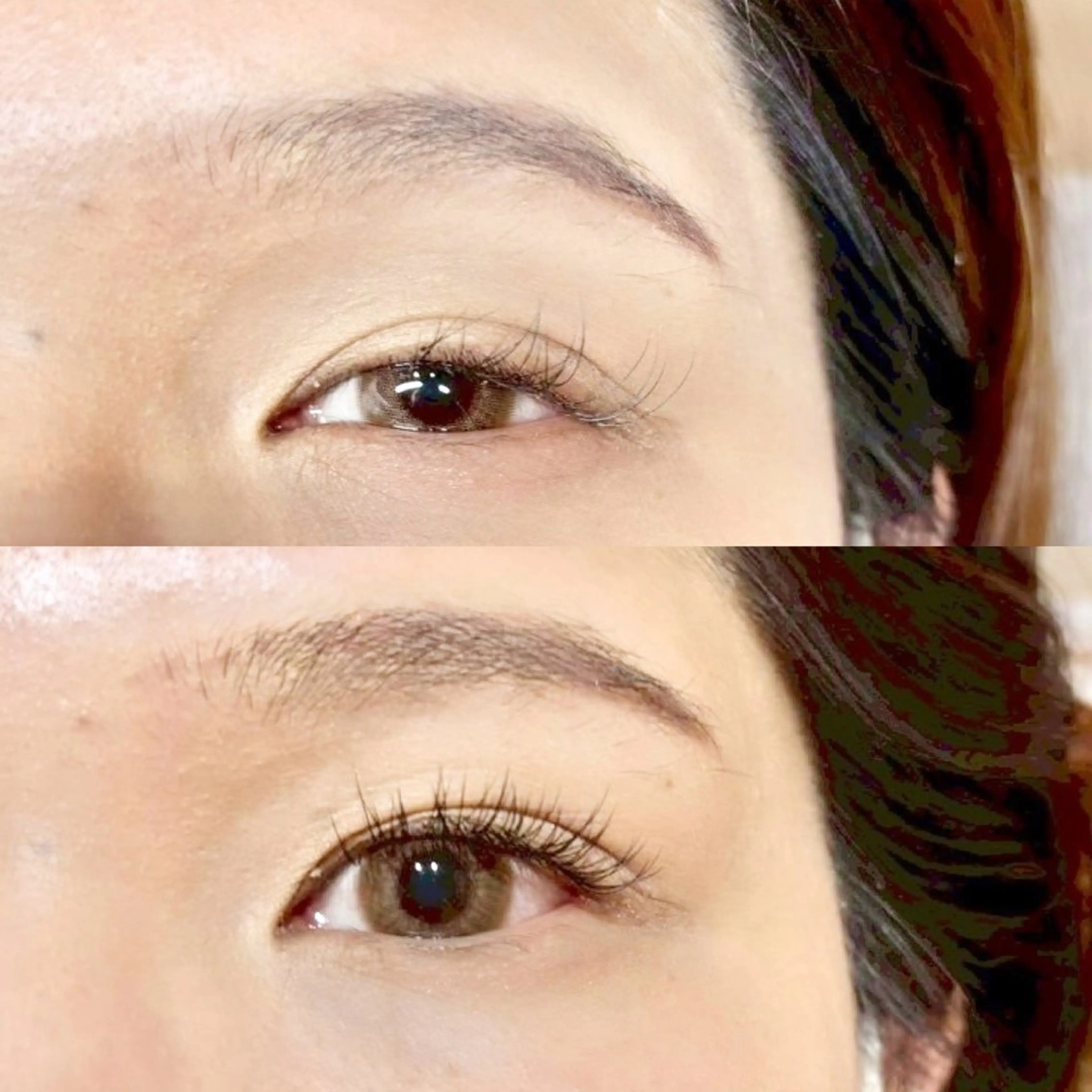 マツエク・マツパ Cカール フラットラッシュ eyelash lienのマツエク・マツパデザイン