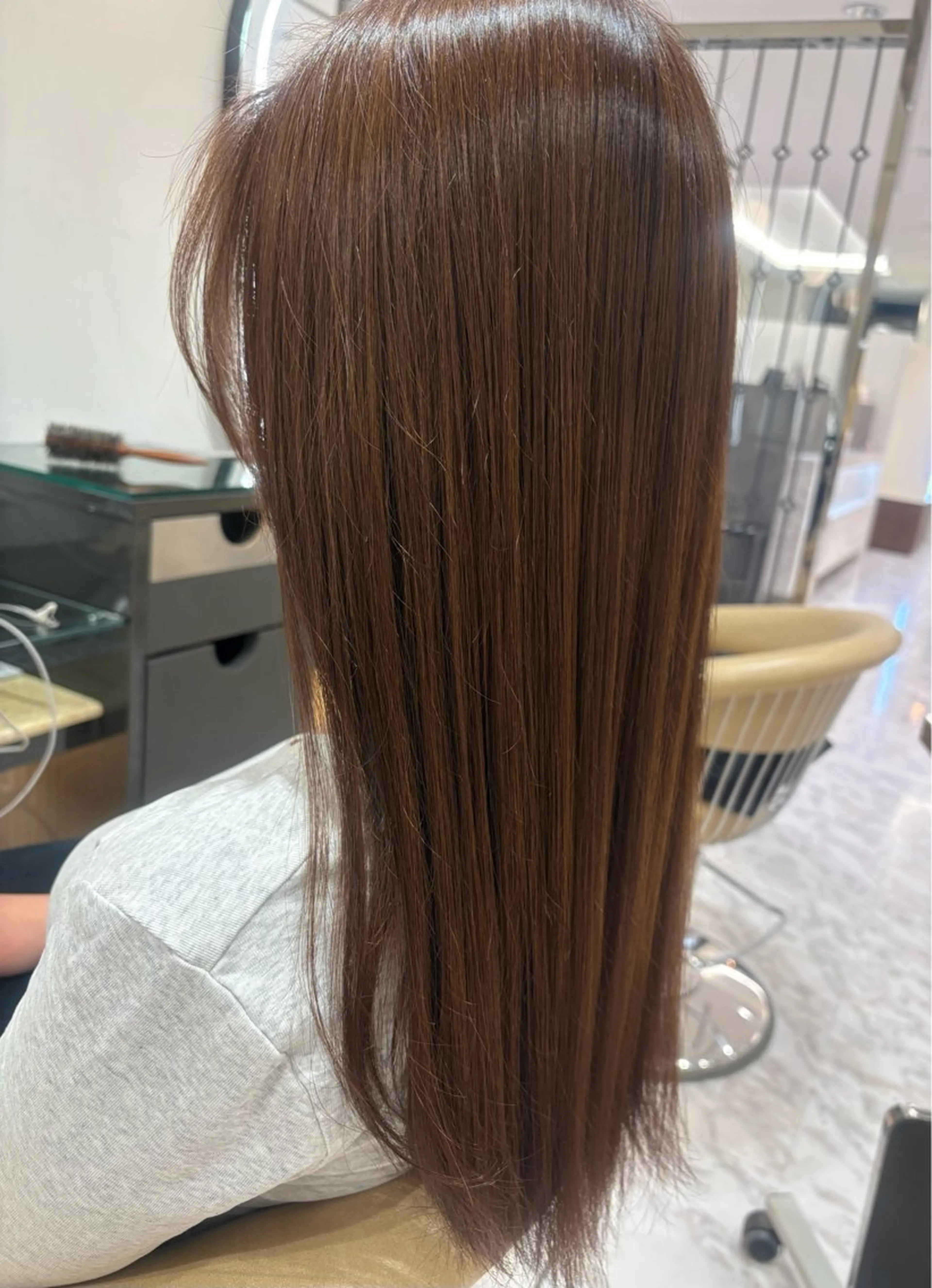 ロング ヘアカラー 篠田 健太郎のヘアスタイル