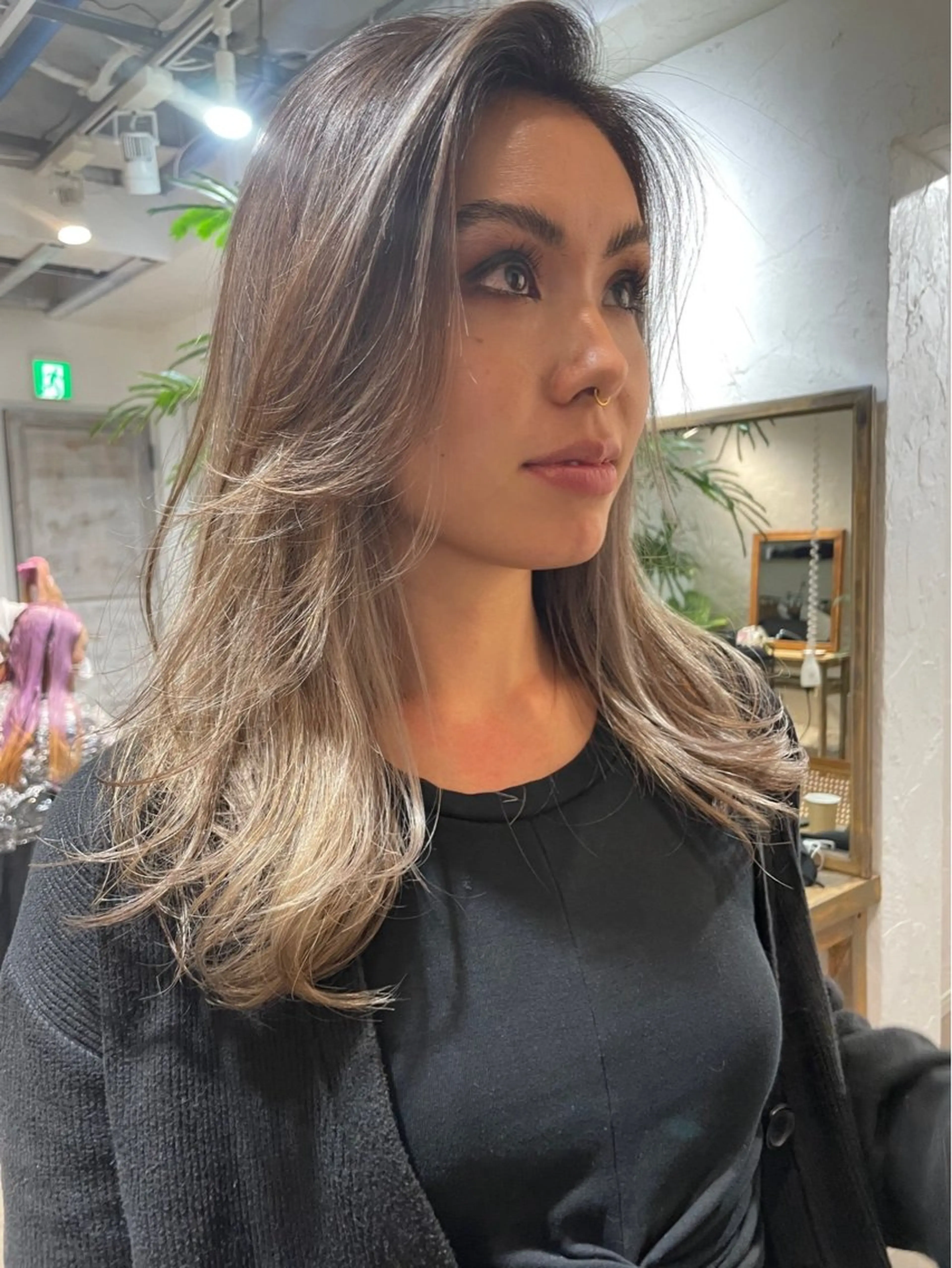 ロング カラー 新宿/髪質改善 艶カラー👶Renaのヘアスタイル