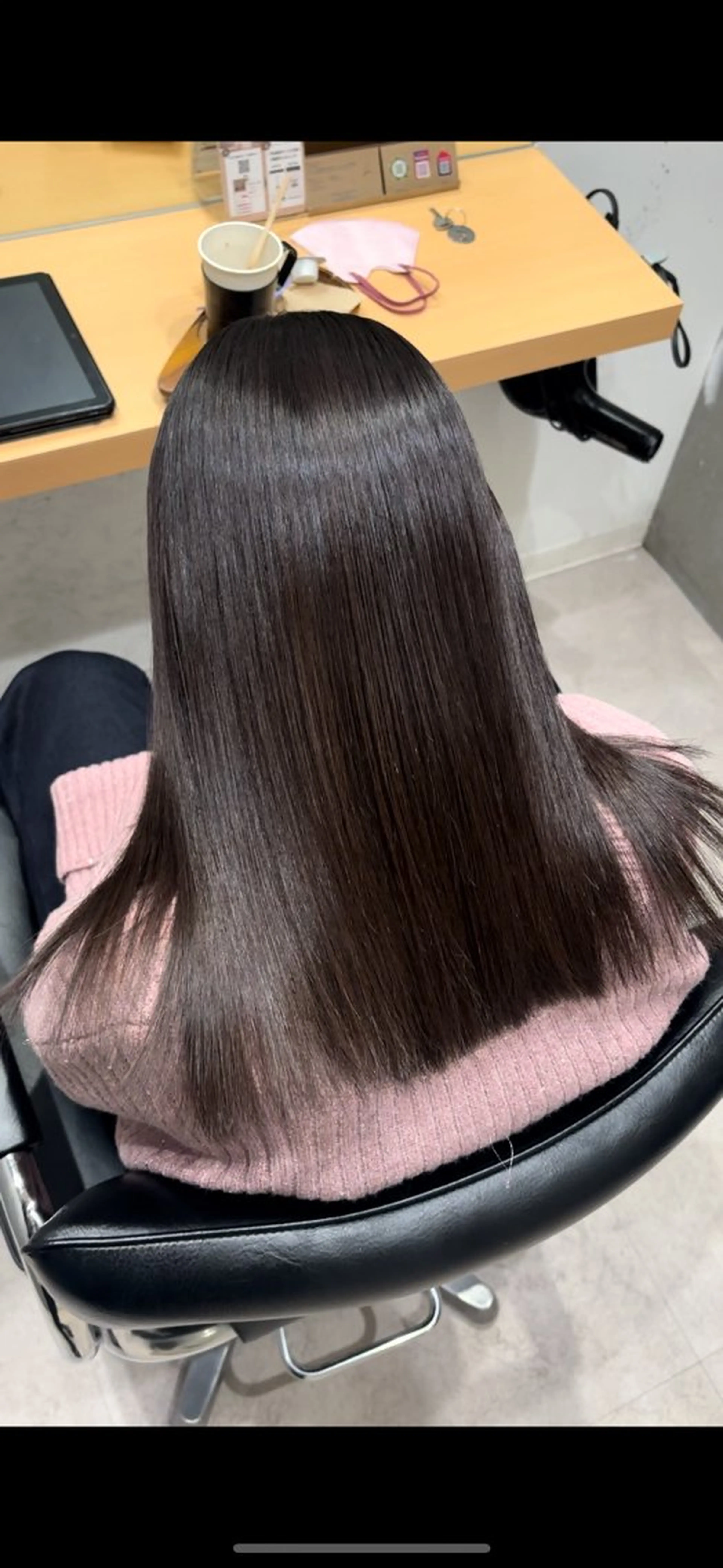 ロング カラー アクアカラー 髪質改善 ロング トリートメント カット ヘアカラー トリートメント 髪質改善ヘアケア 艶髪特化/上田のヘアスタイル