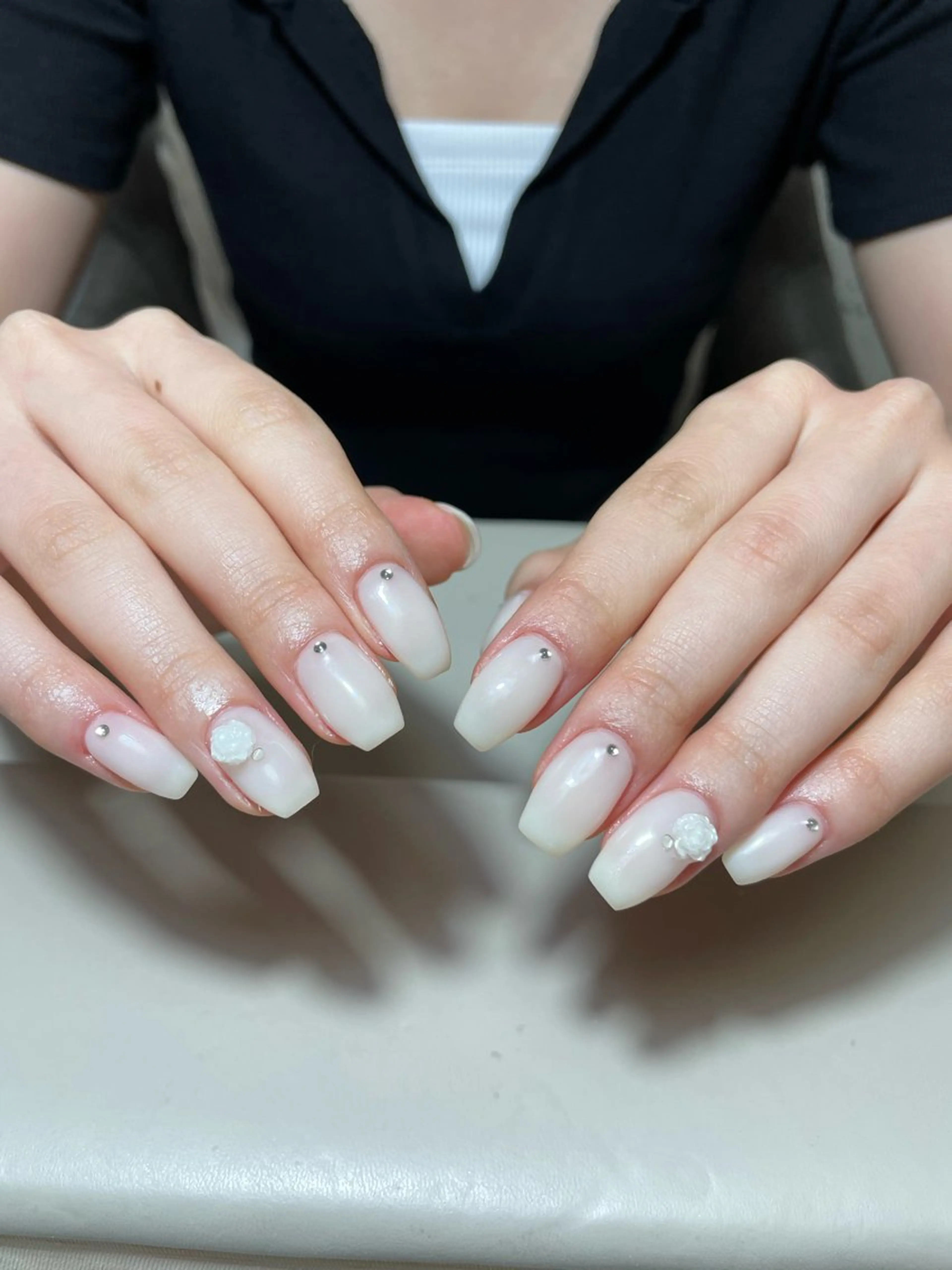ネイル ハンドネイル ハンドケア 🍑 momo_nailのネイルデザイン