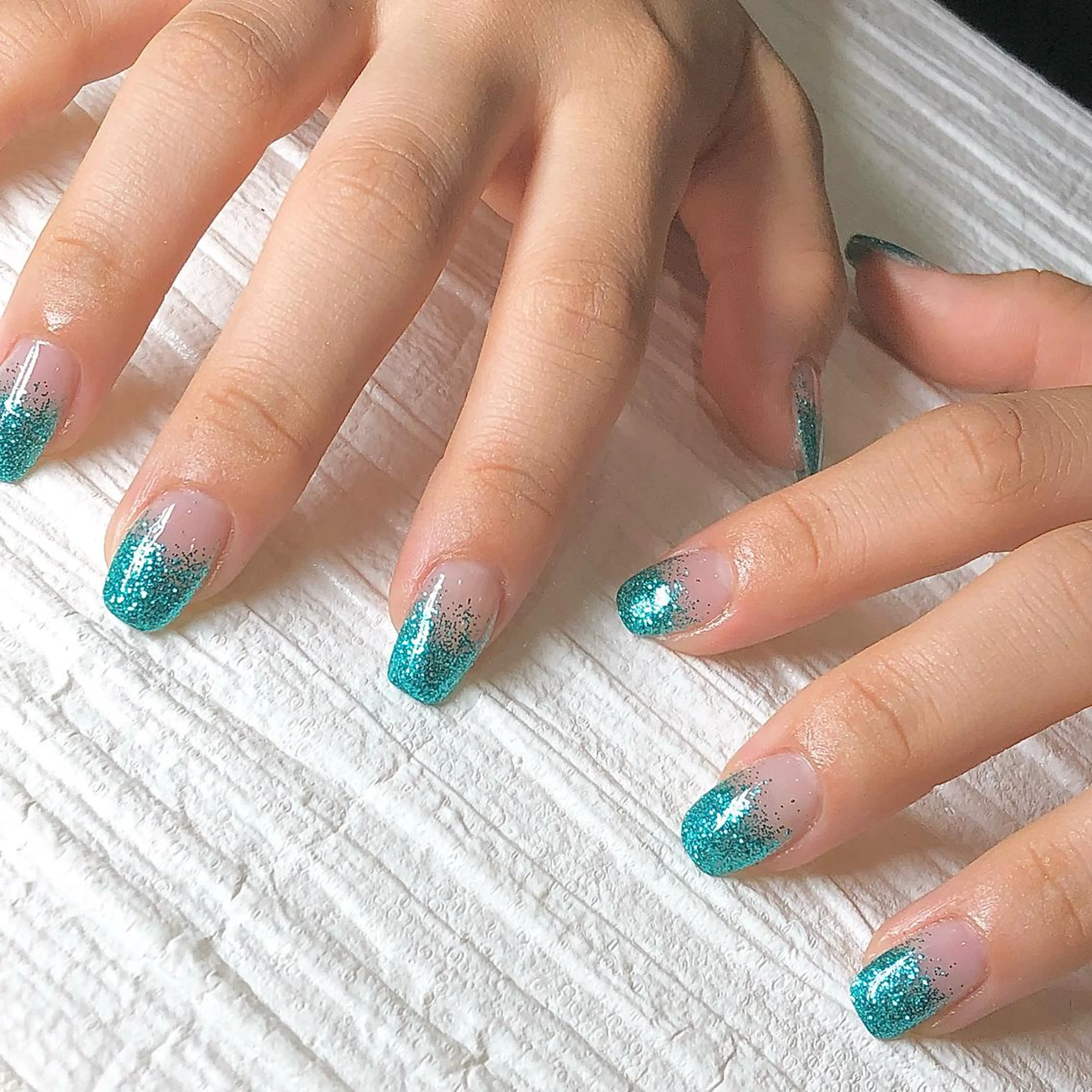 ショート ネイル おそろいネイル 🦋Kiyomi. 🦋のネイルデザイン