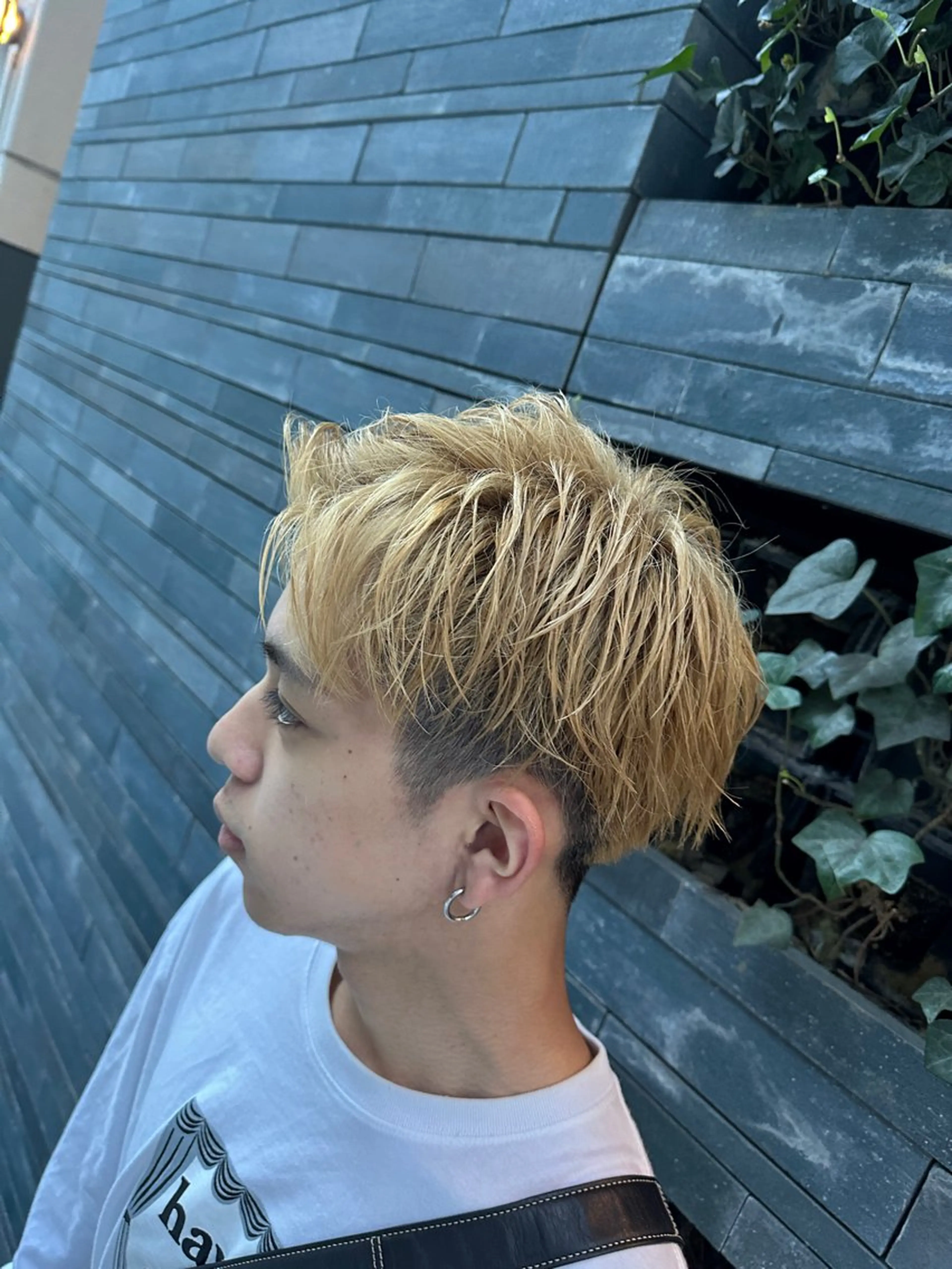 ミディアム メンズ 福満 拓のヘアスタイル