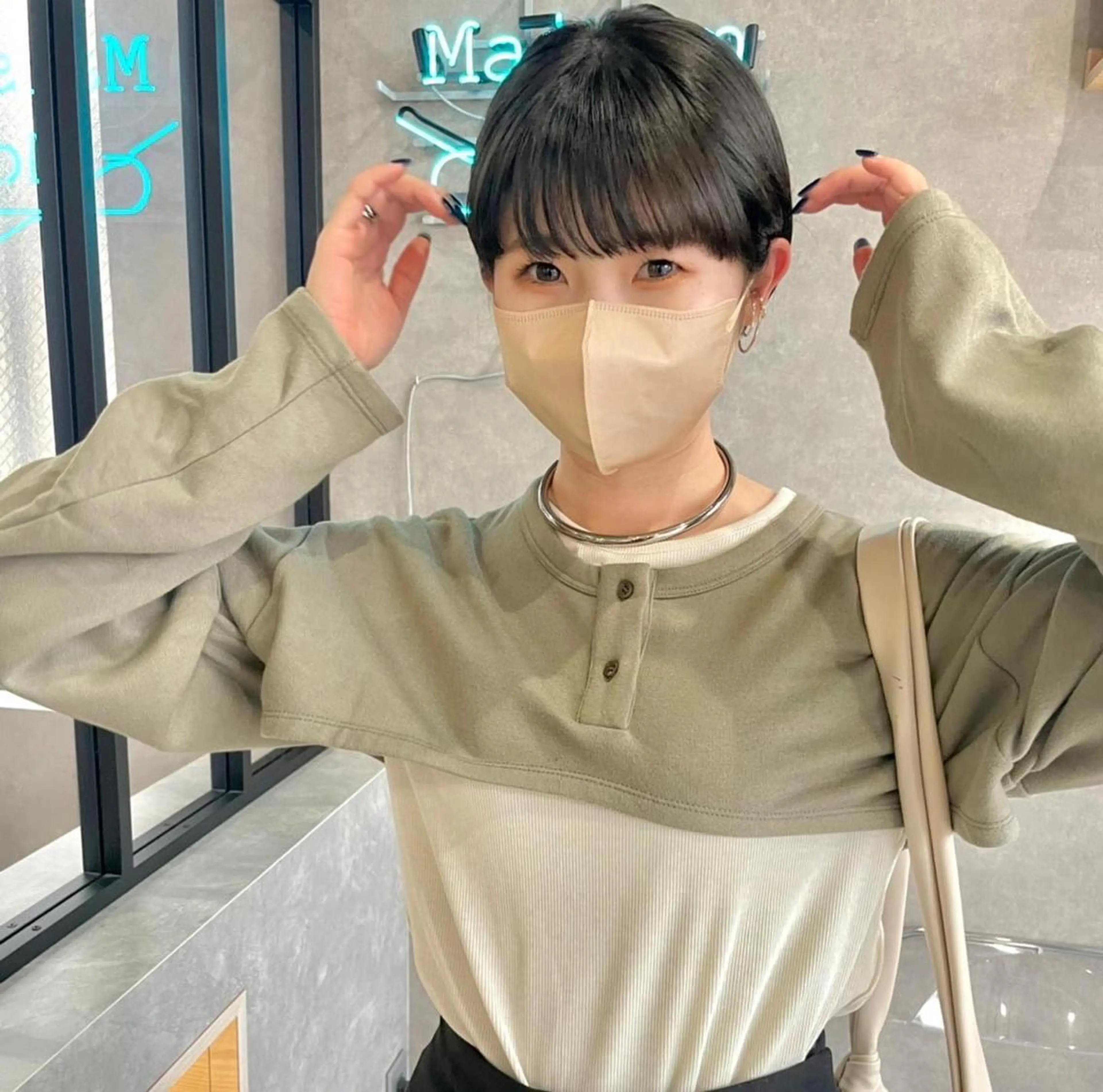 ショート 河原 亮のヘアスタイル