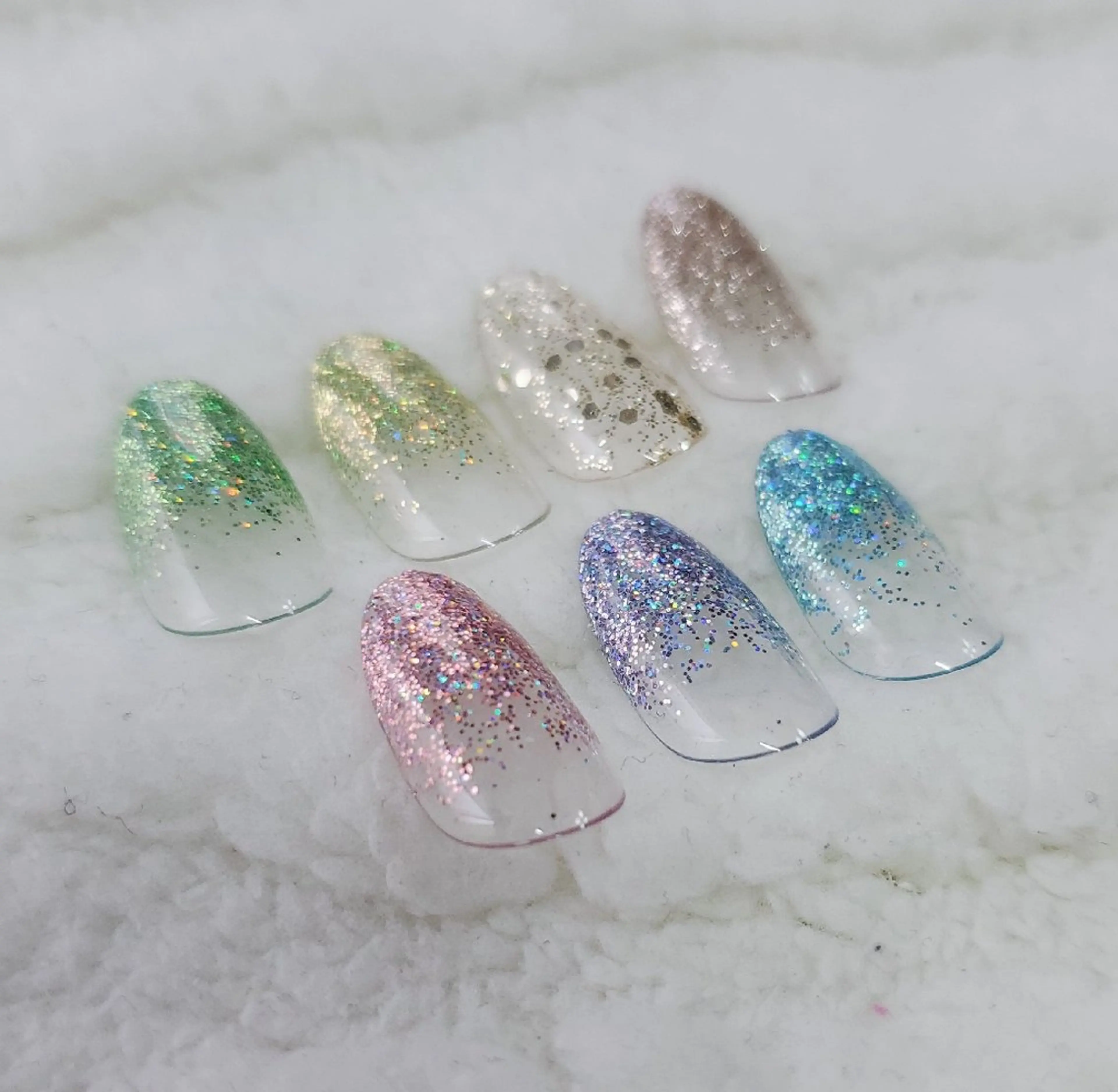 ネイル ラメ(グリッター) AnotherNail所属・藤井 みなこのネイルデザイン