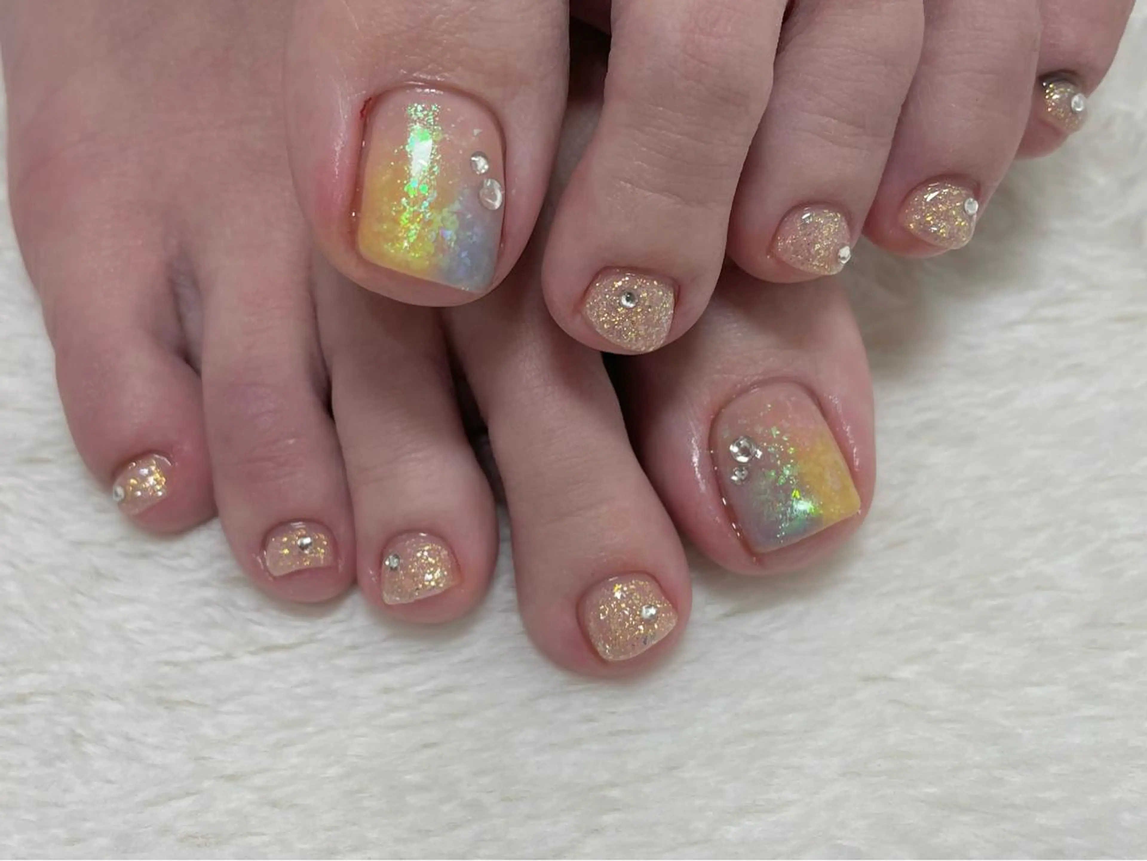 ネイル フットネイル riri-nail Rie Endoのネイルデザイン