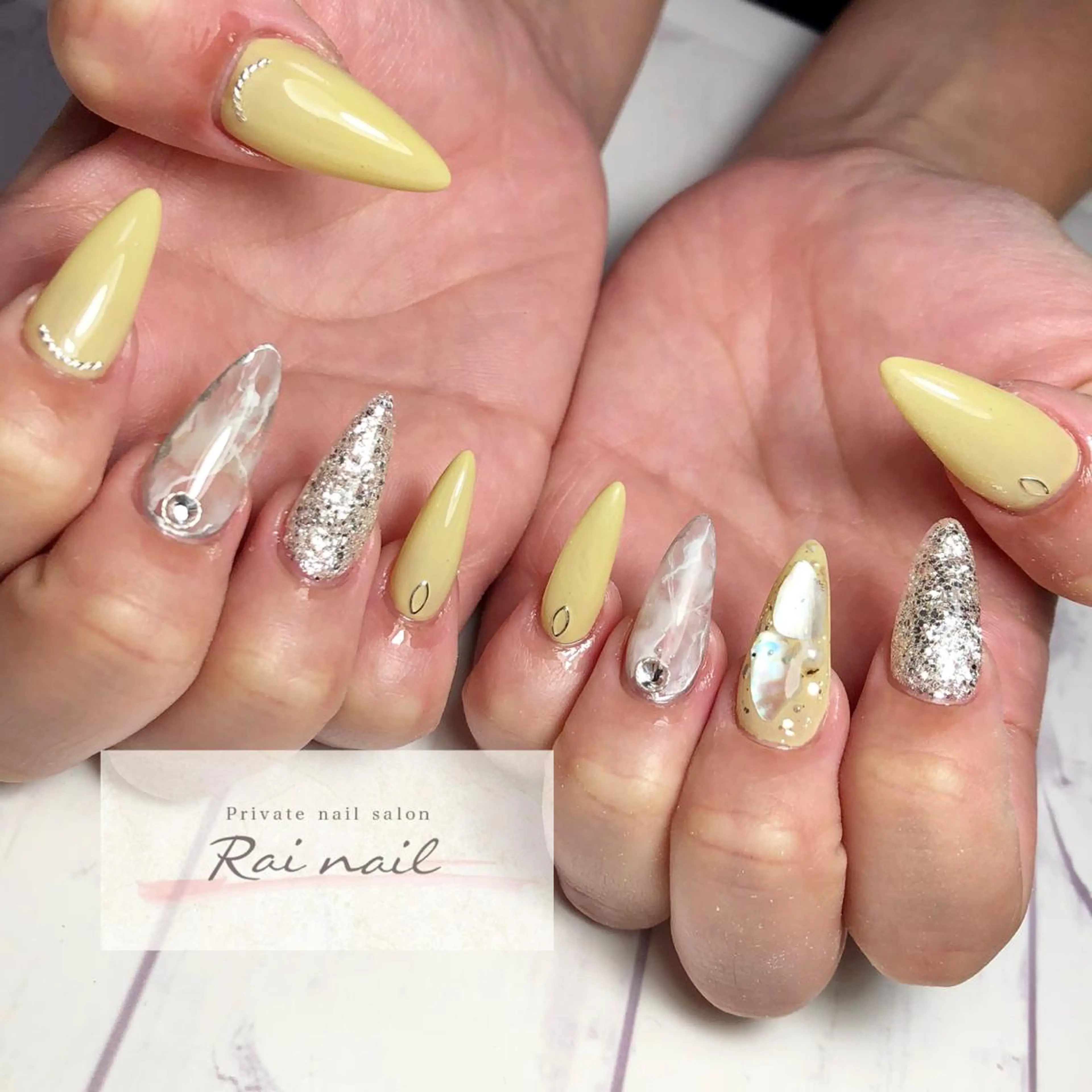 ネイル ハンドネイル Rai nail_ Risaのネイルデザイン