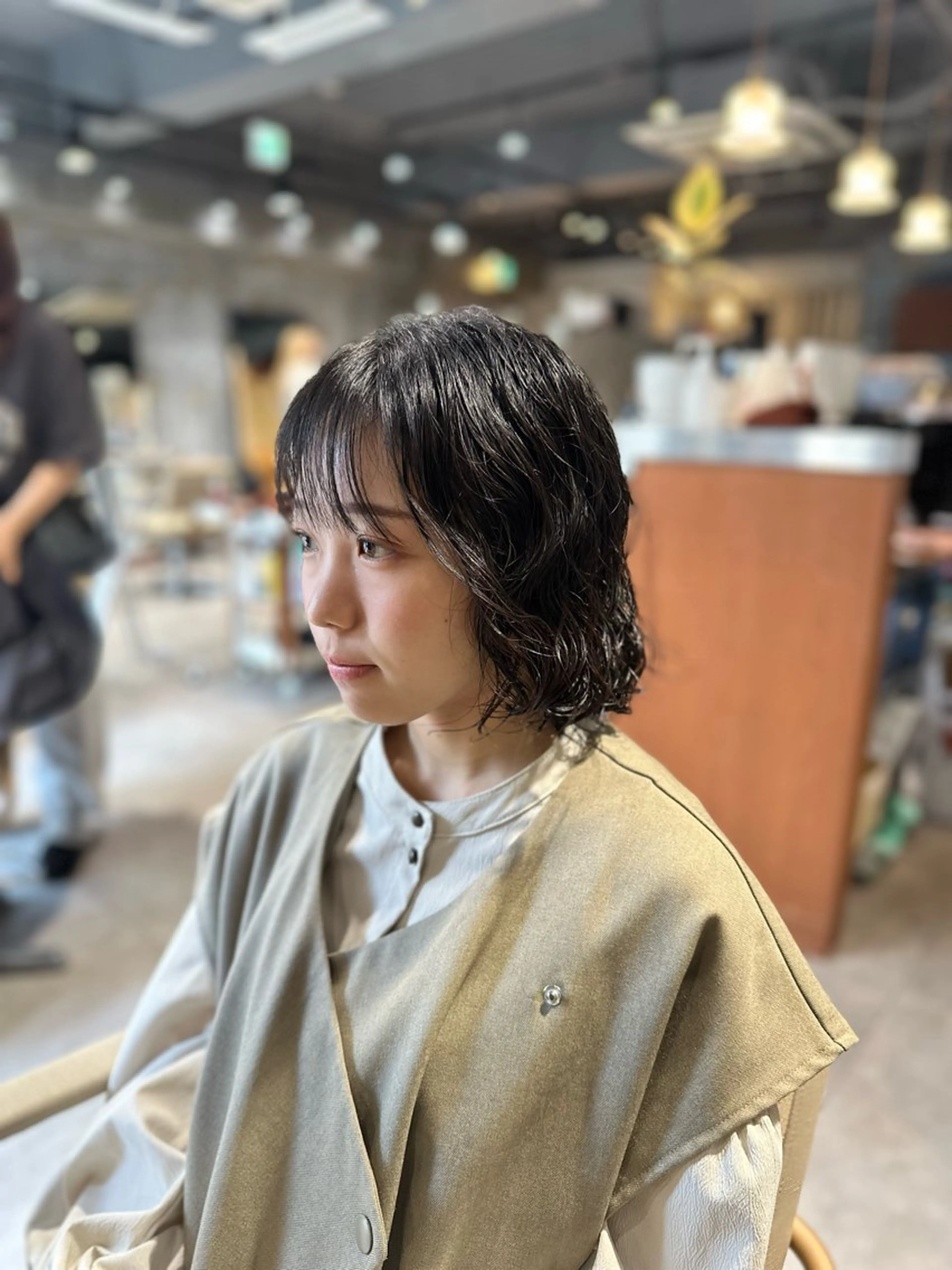 ショート カット パーマ 似合わせスタイル 山本風太のヘアスタイル