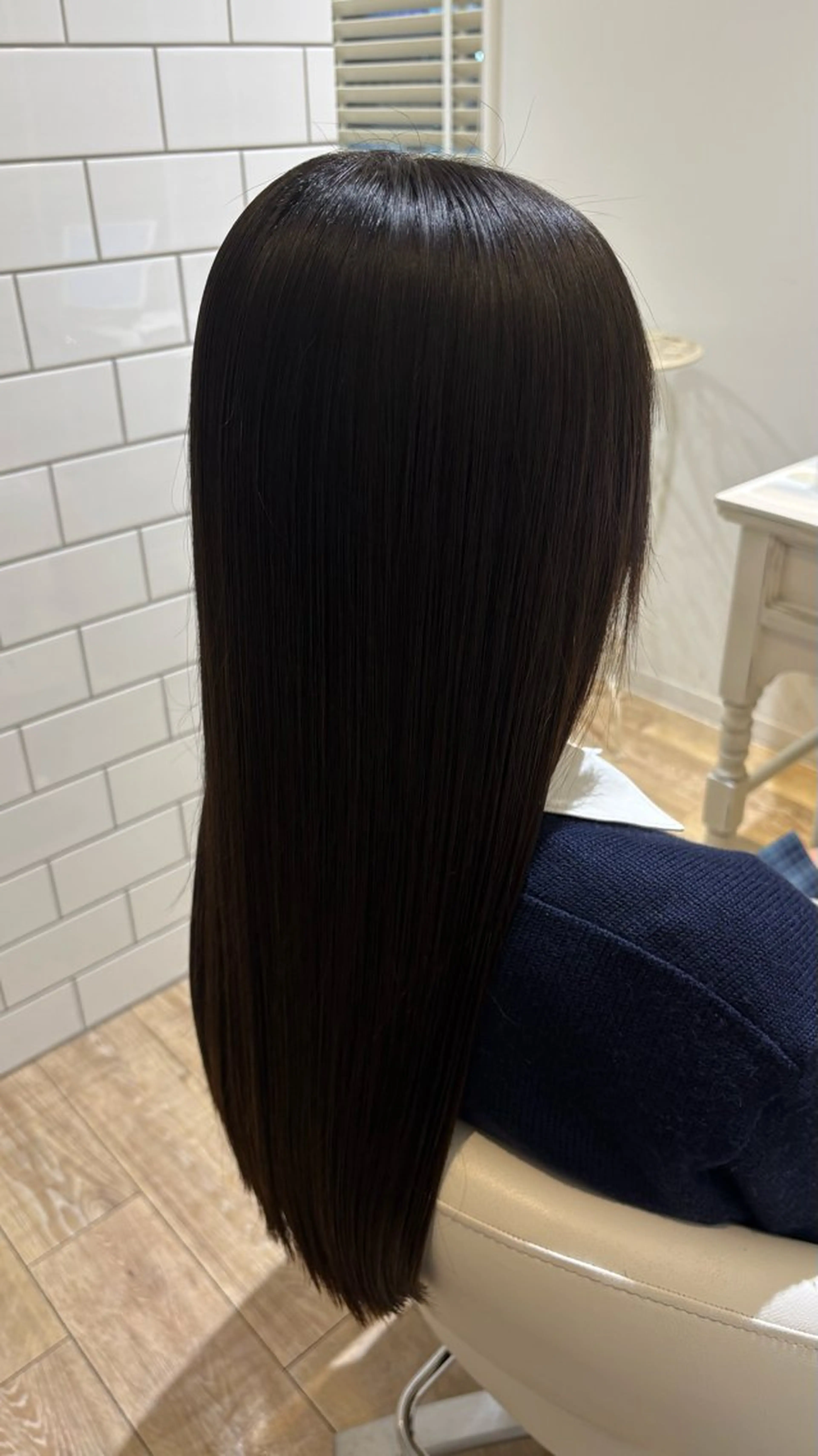 ロング カラー カット トリートメント 似合わせ 顔周りYUUGAのヘアスタイル