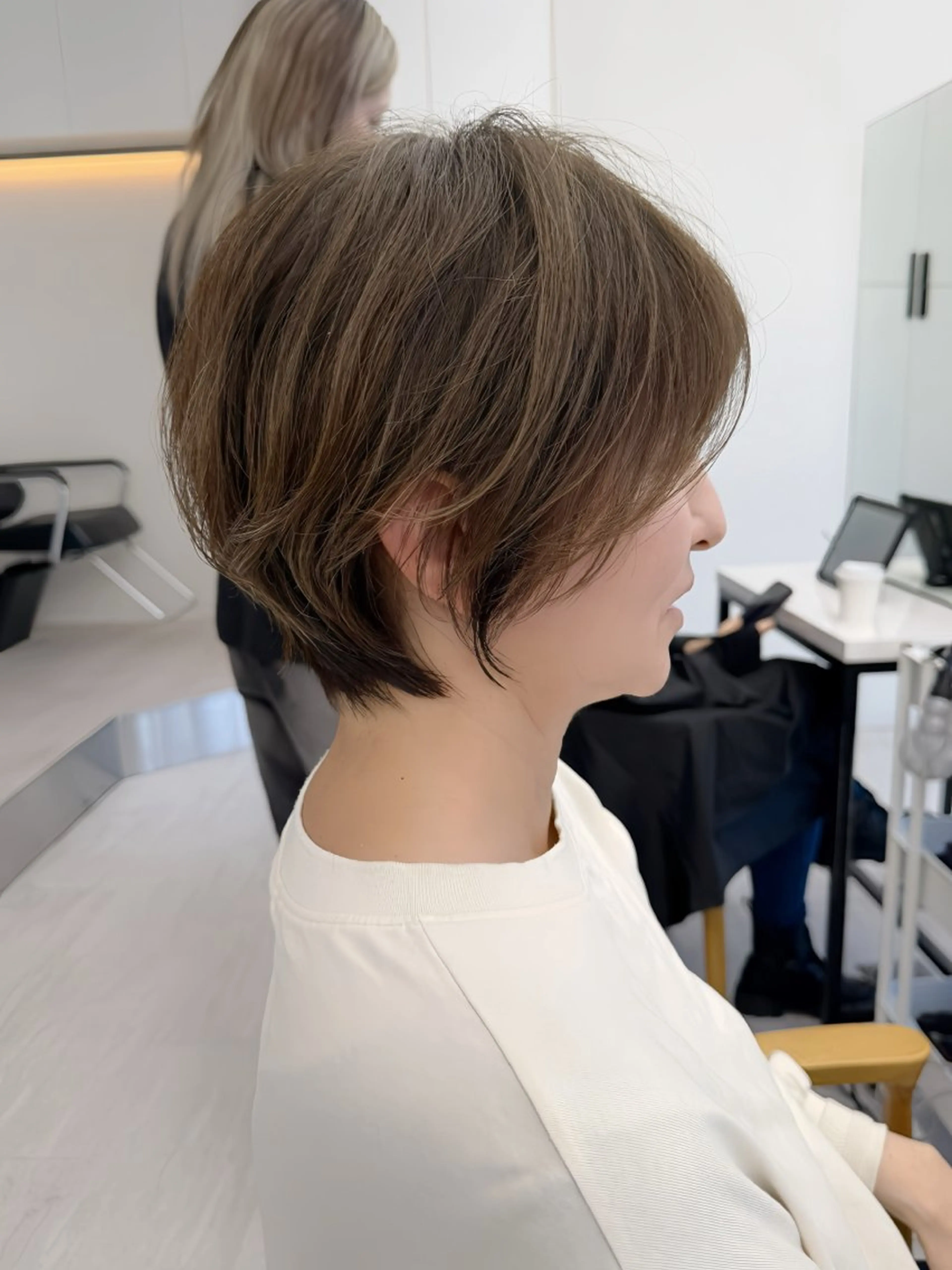 ショート カット パーマ トリートメント じゅんぺい/ショート /名古屋/名駅のヘアスタイル