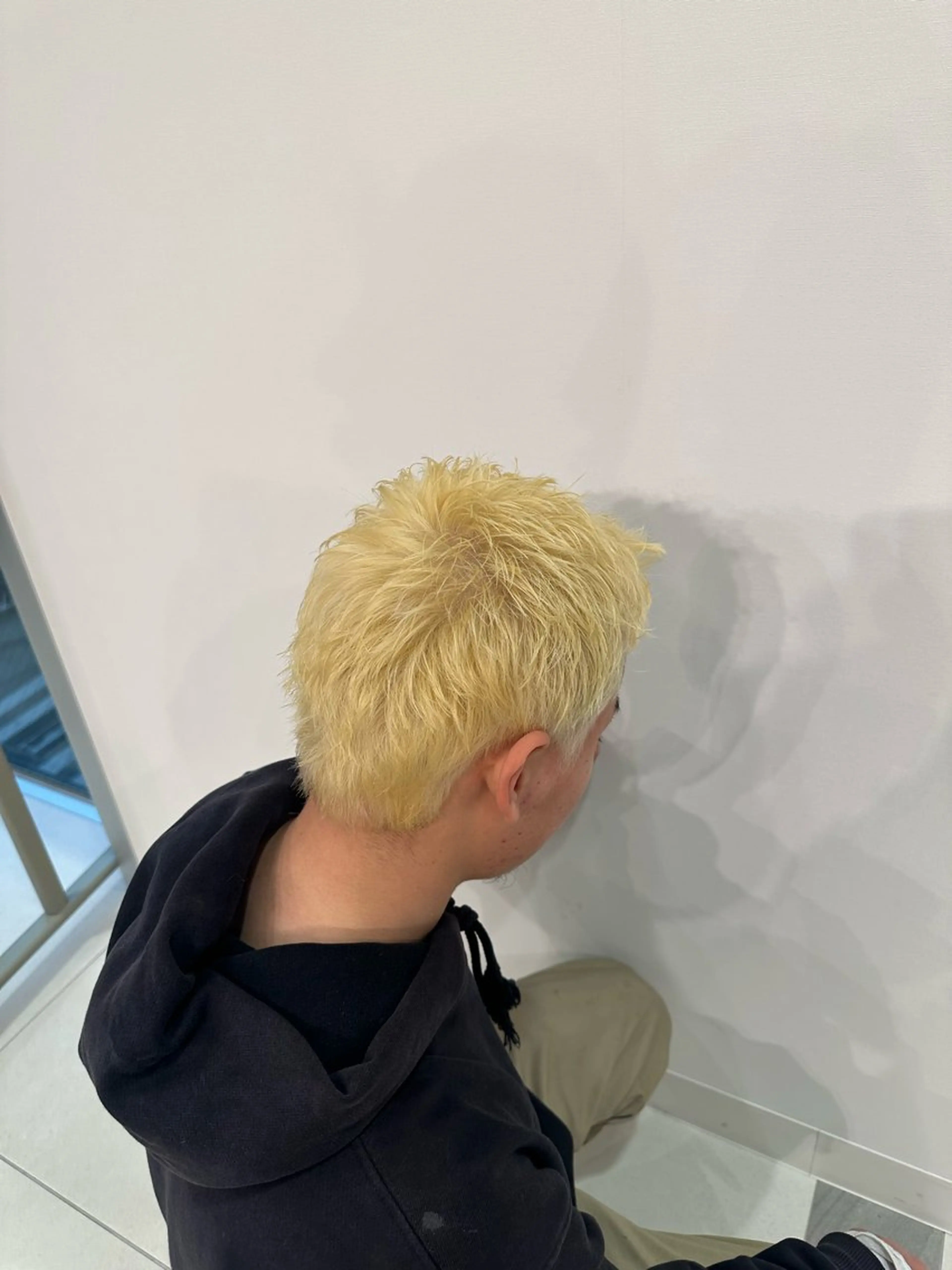 カラー メンズ little 朝陽のヘアスタイル