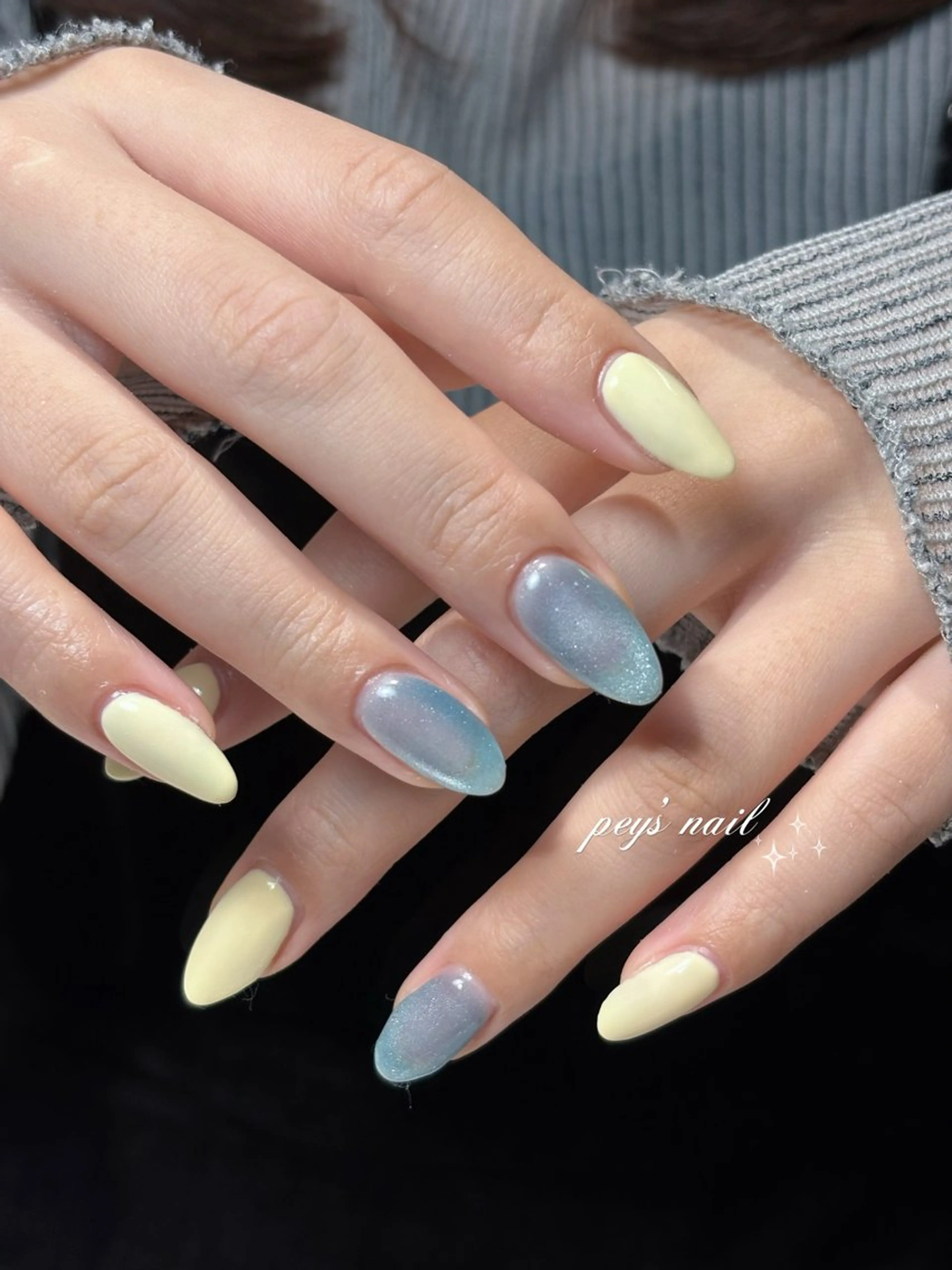 ネイル マグネットネイル ハンドネイル ハンドケア pey /OAK溝の口のネイルデザイン