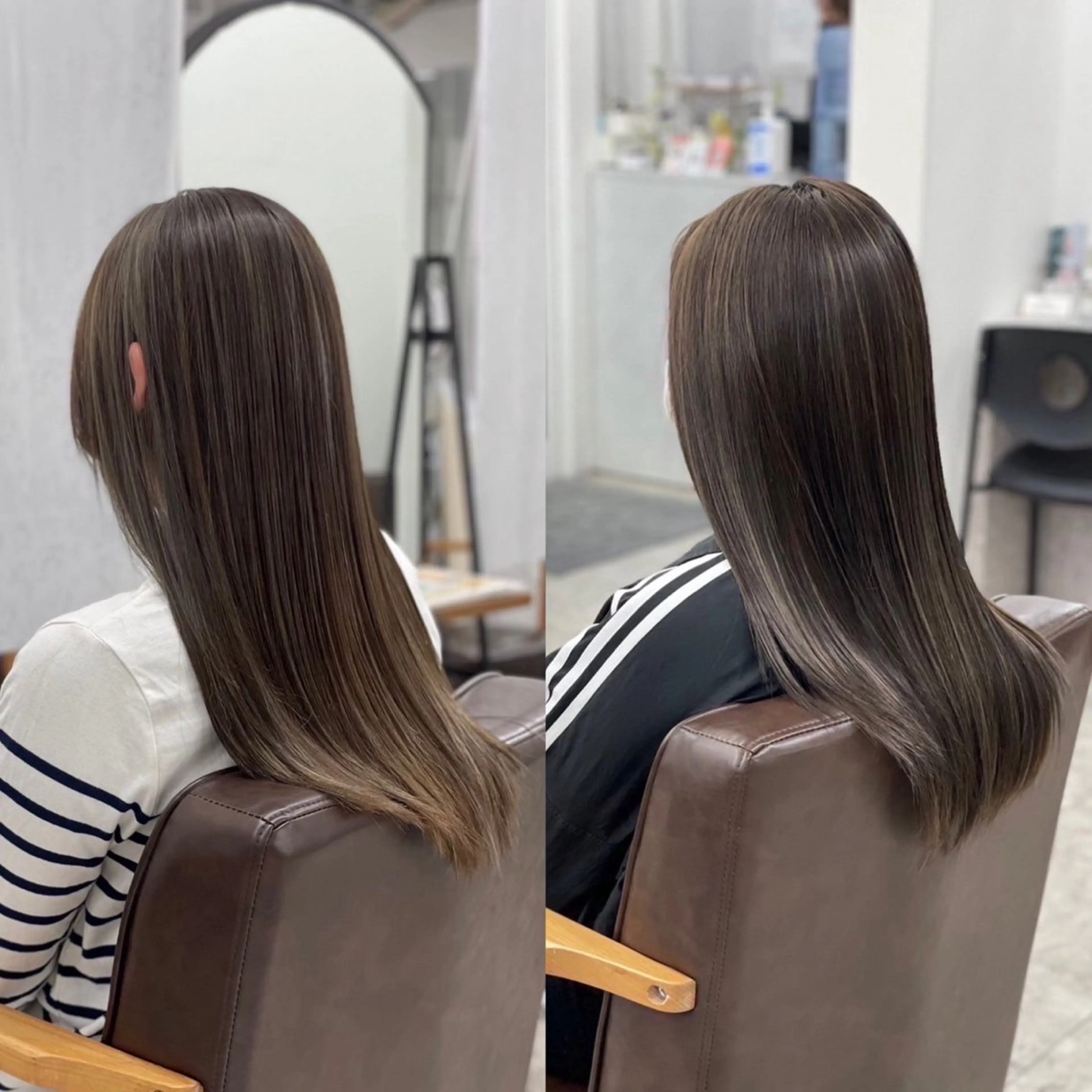 【💎2月限定💎】　骨格矯正カット＋髪質改善縮毛矯正＋オージュアトリートメントの写真