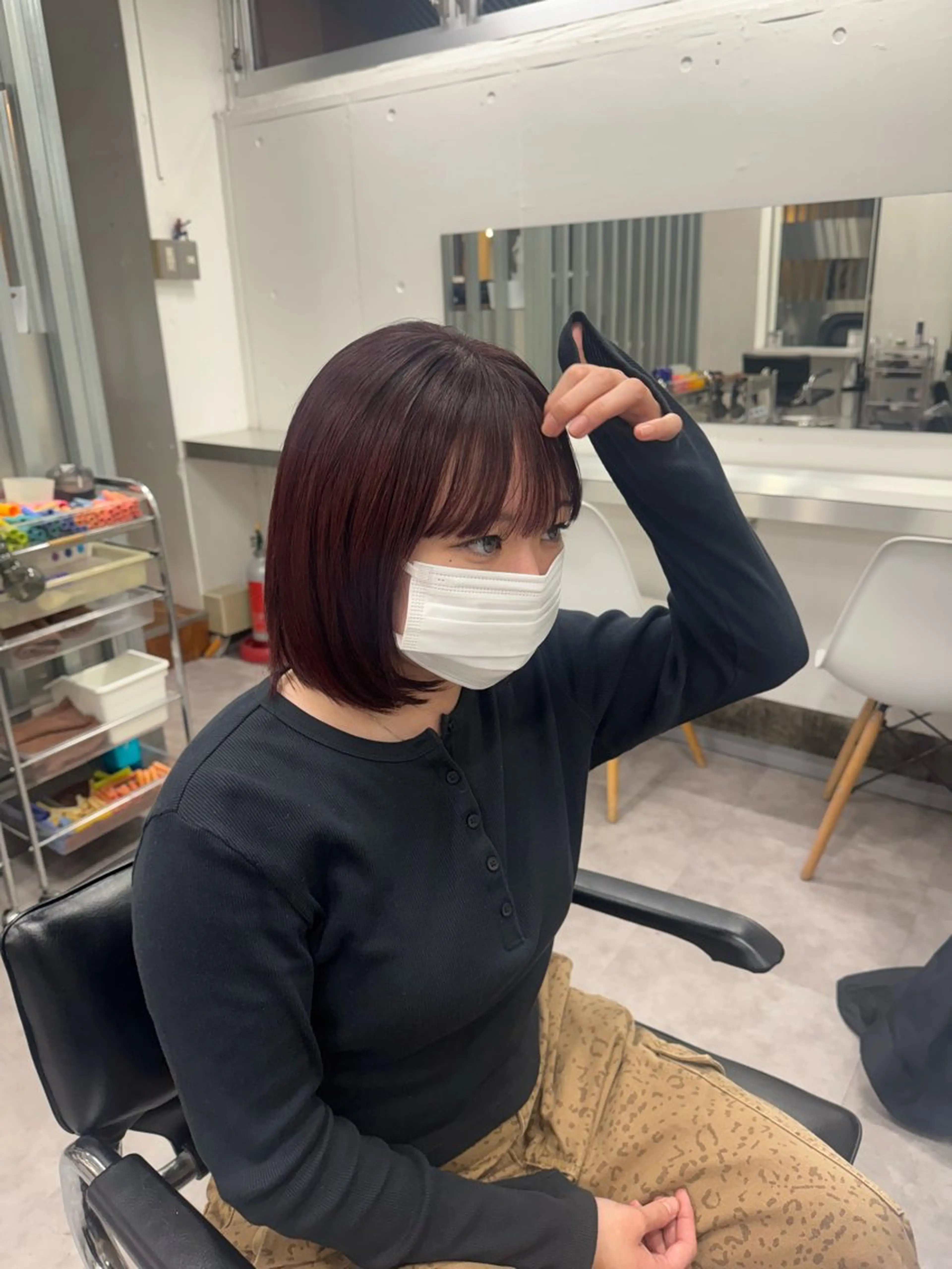 ⚡️当日予約可⚡️ワンカラー＋Aujua treatmentの写真