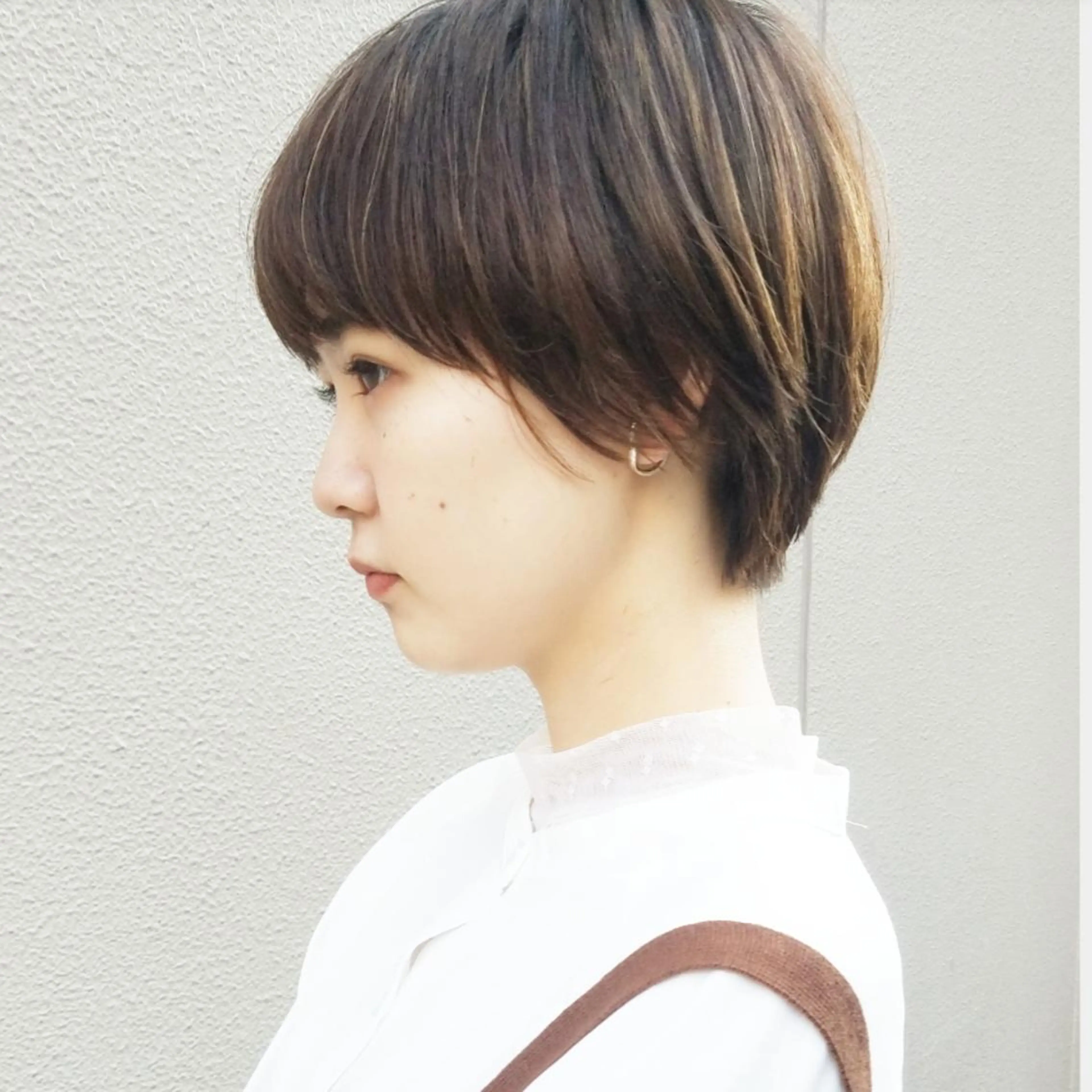 ショート 🙃 透明感カラー/ボブのヘアスタイル