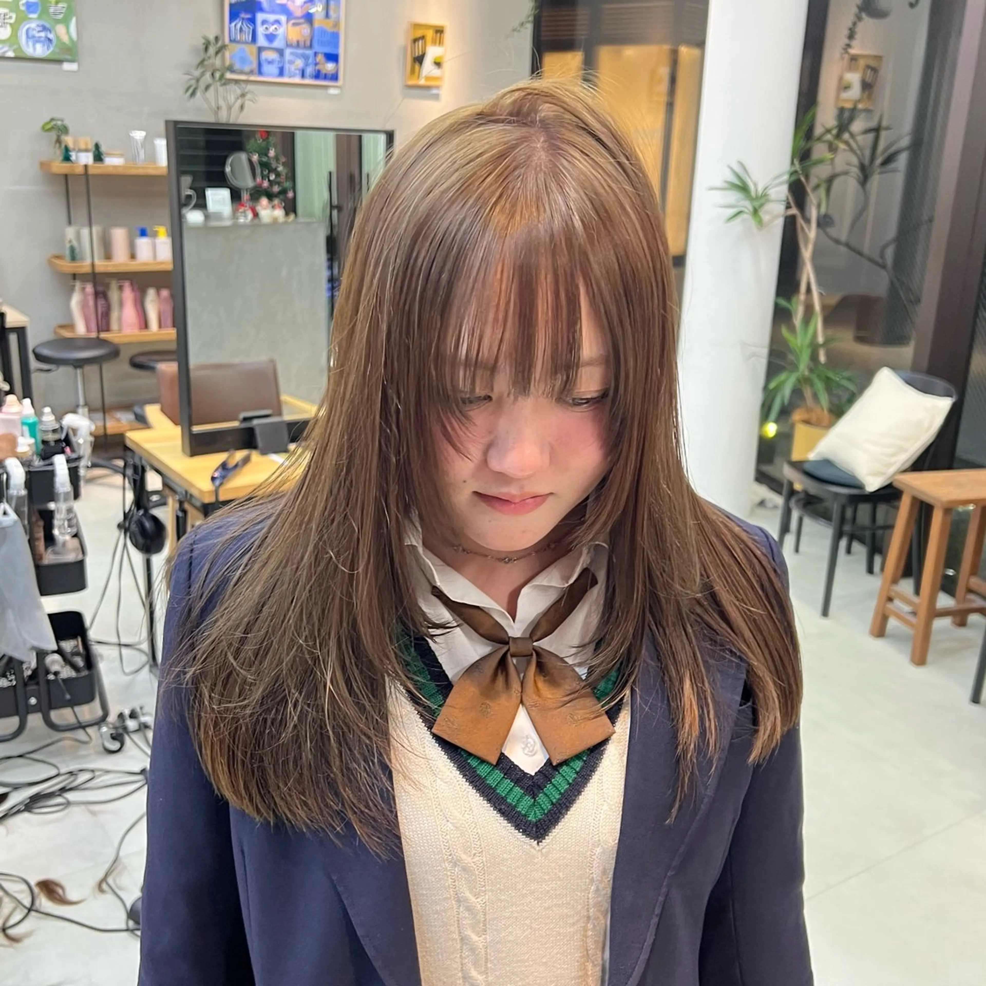 ロング ヘアカラー ボブ/メンズショート /あづき⭐️のヘアスタイル