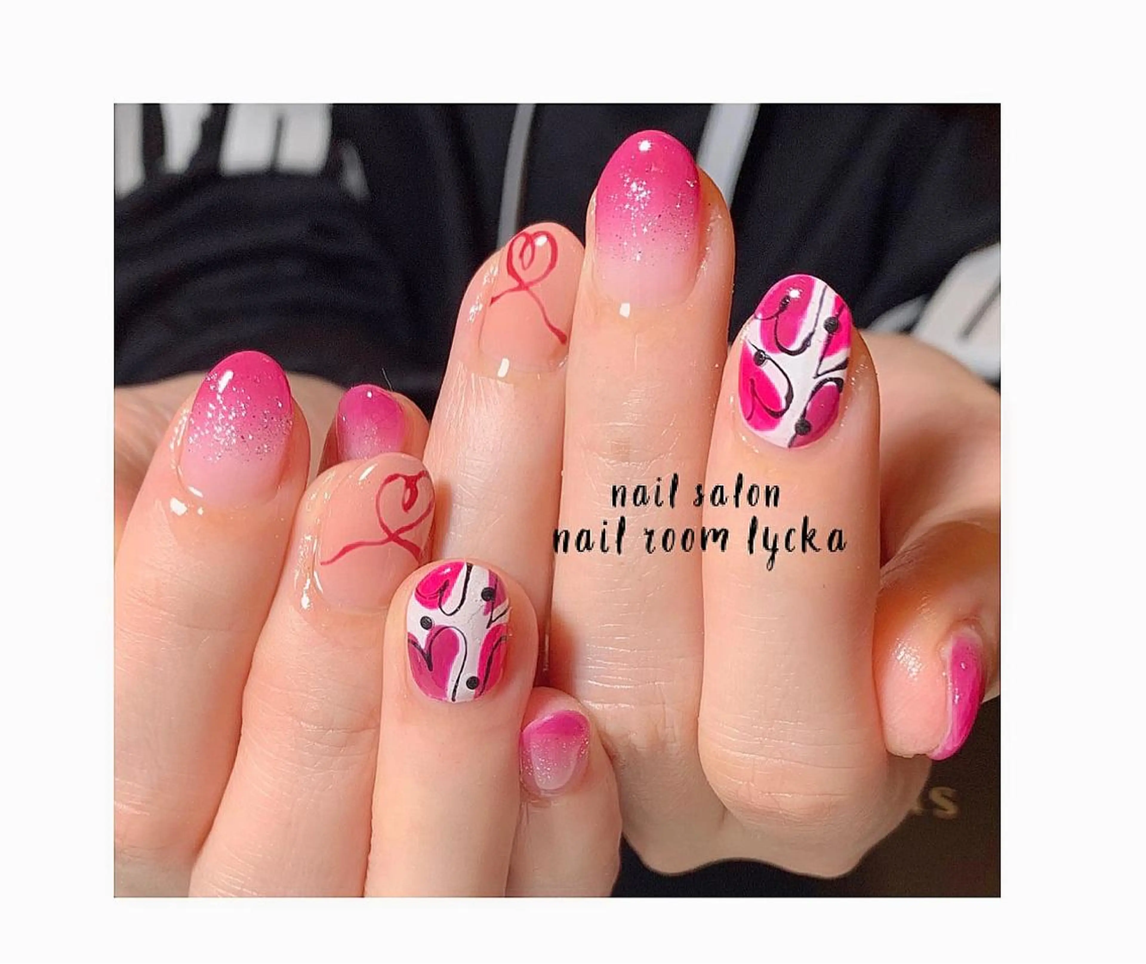 ネイル ジェルネイル パラジェル 冬ネイル ﾈｲﾙﾙｰﾑﾘｯｶ 𝐦𝐚𝐲𝐮のネイルデザイン