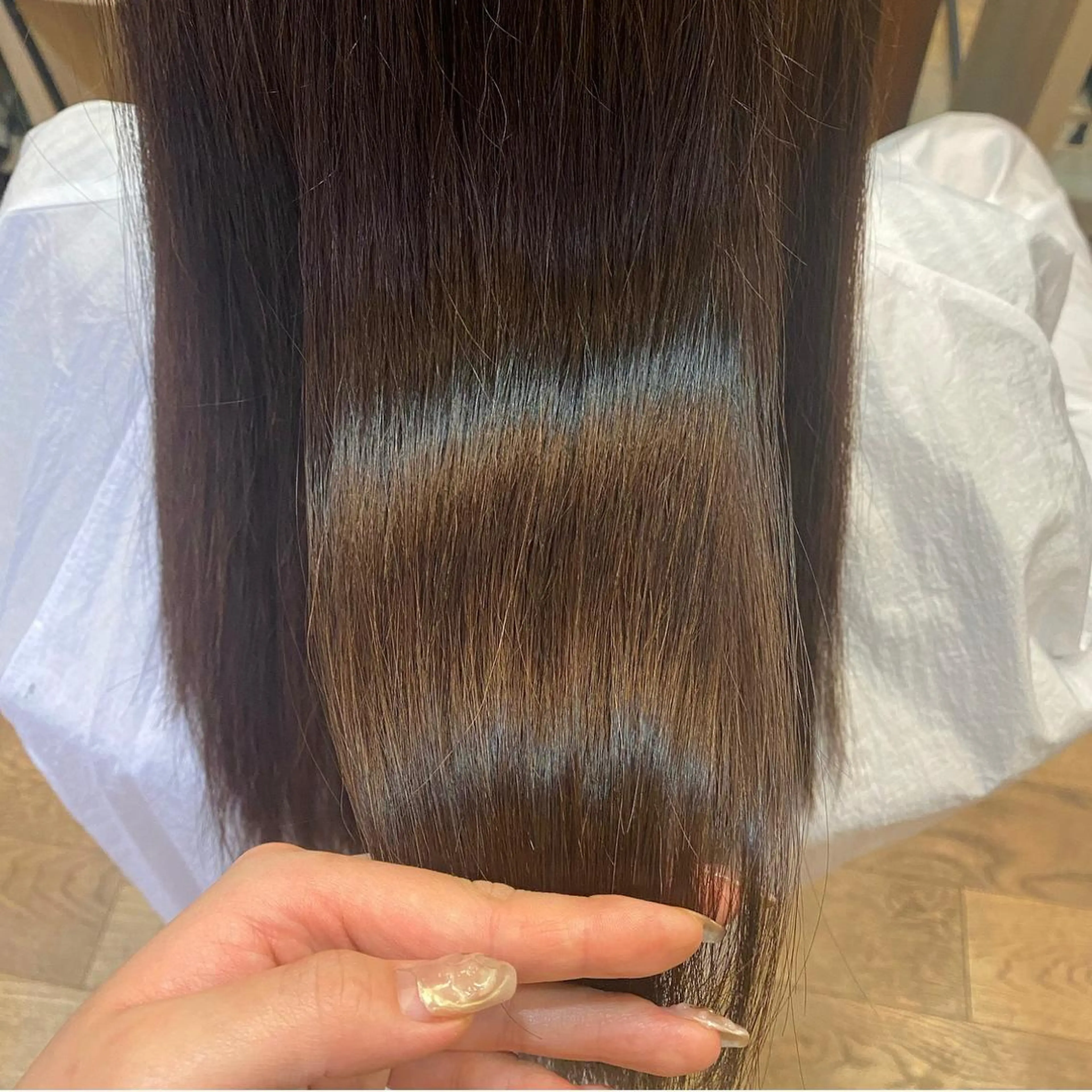 カラー 藤原 侑香のヘアスタイル