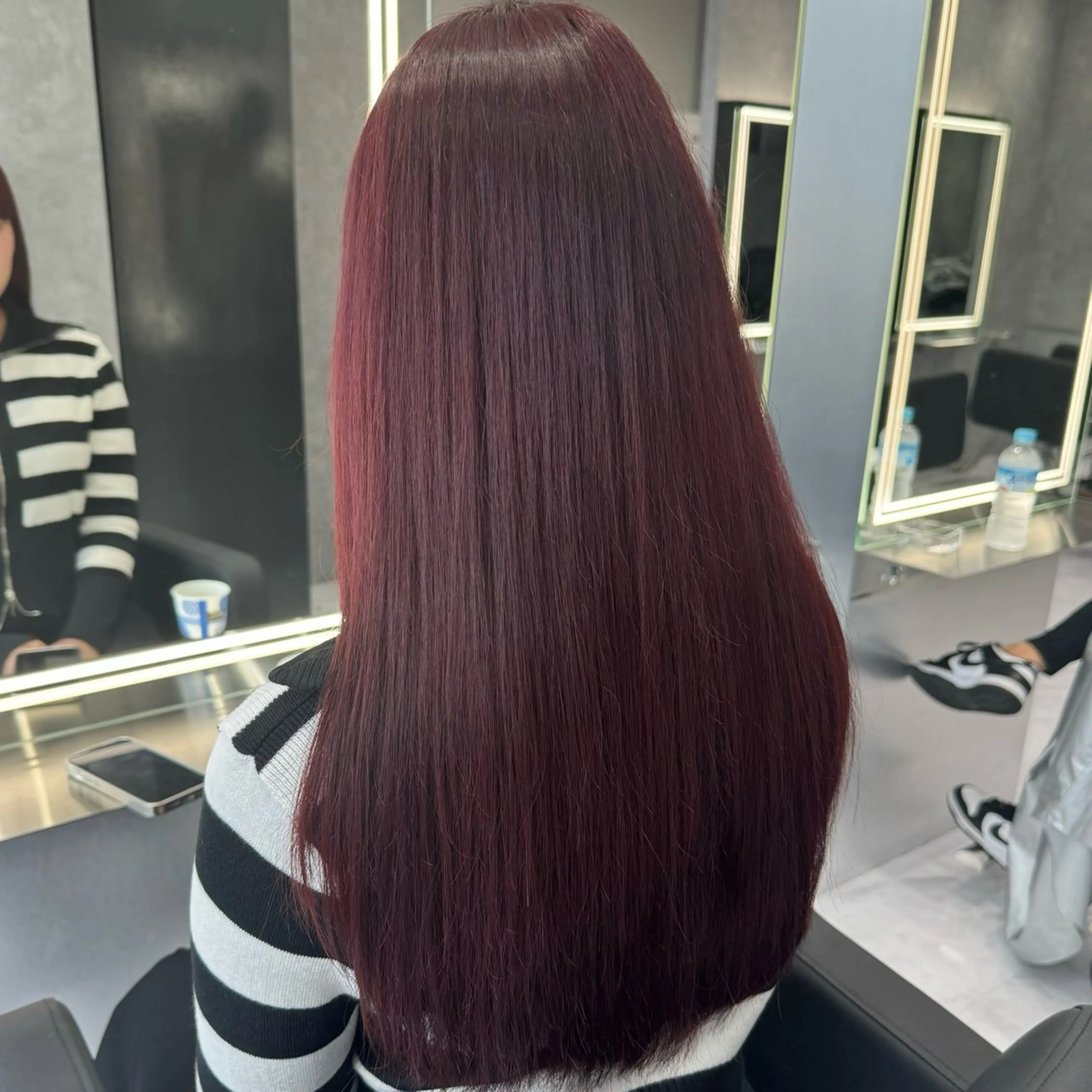 カラー レッドカラー 💖艶カラー💖 mikuのヘアスタイル