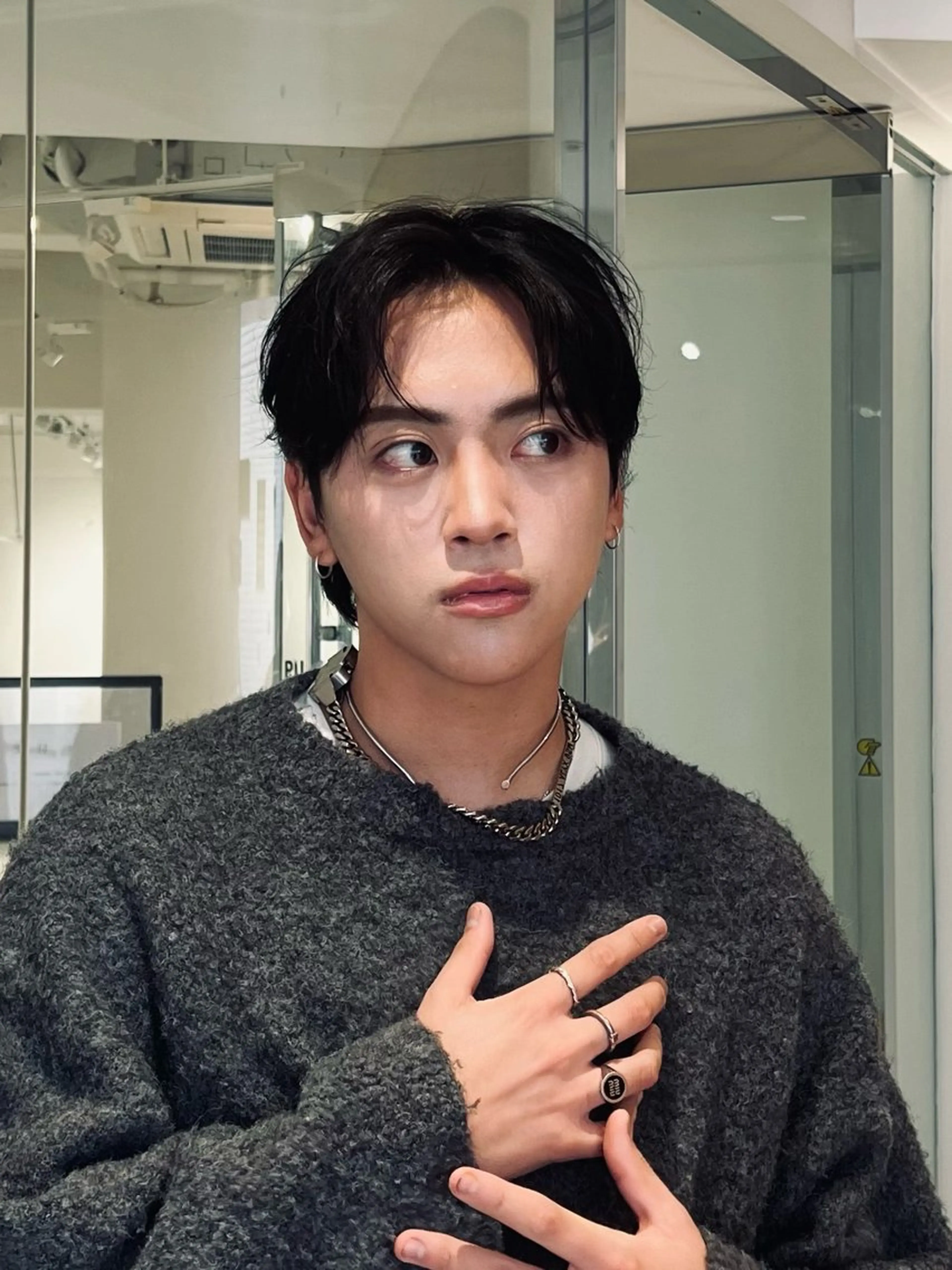 当日歓迎 4月平日新規限定　《簡単に無造作セットを再現》　メンズカット＋パーマの写真