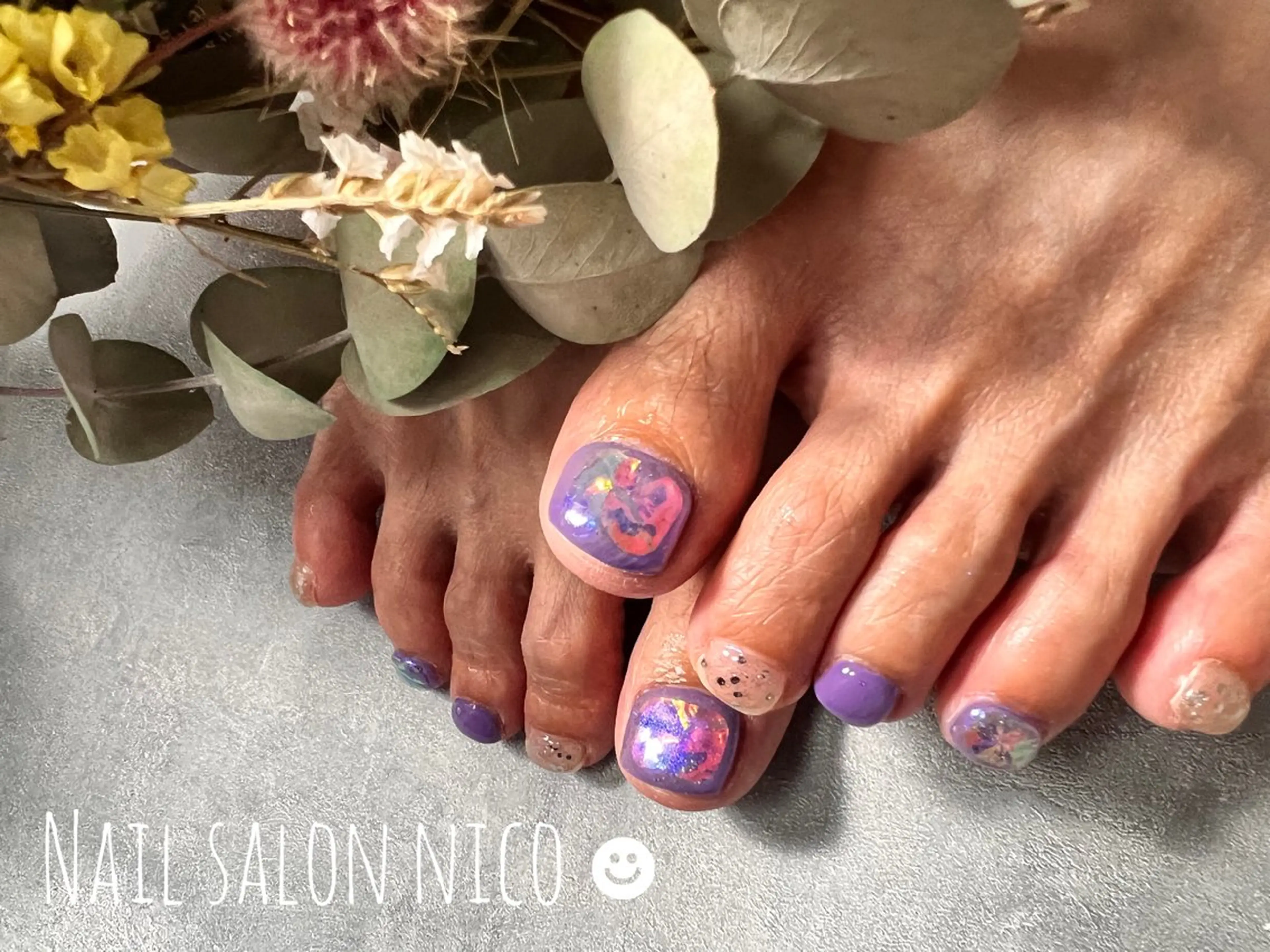 ネイル フットネイル Nail salon nico☻のネイルデザイン