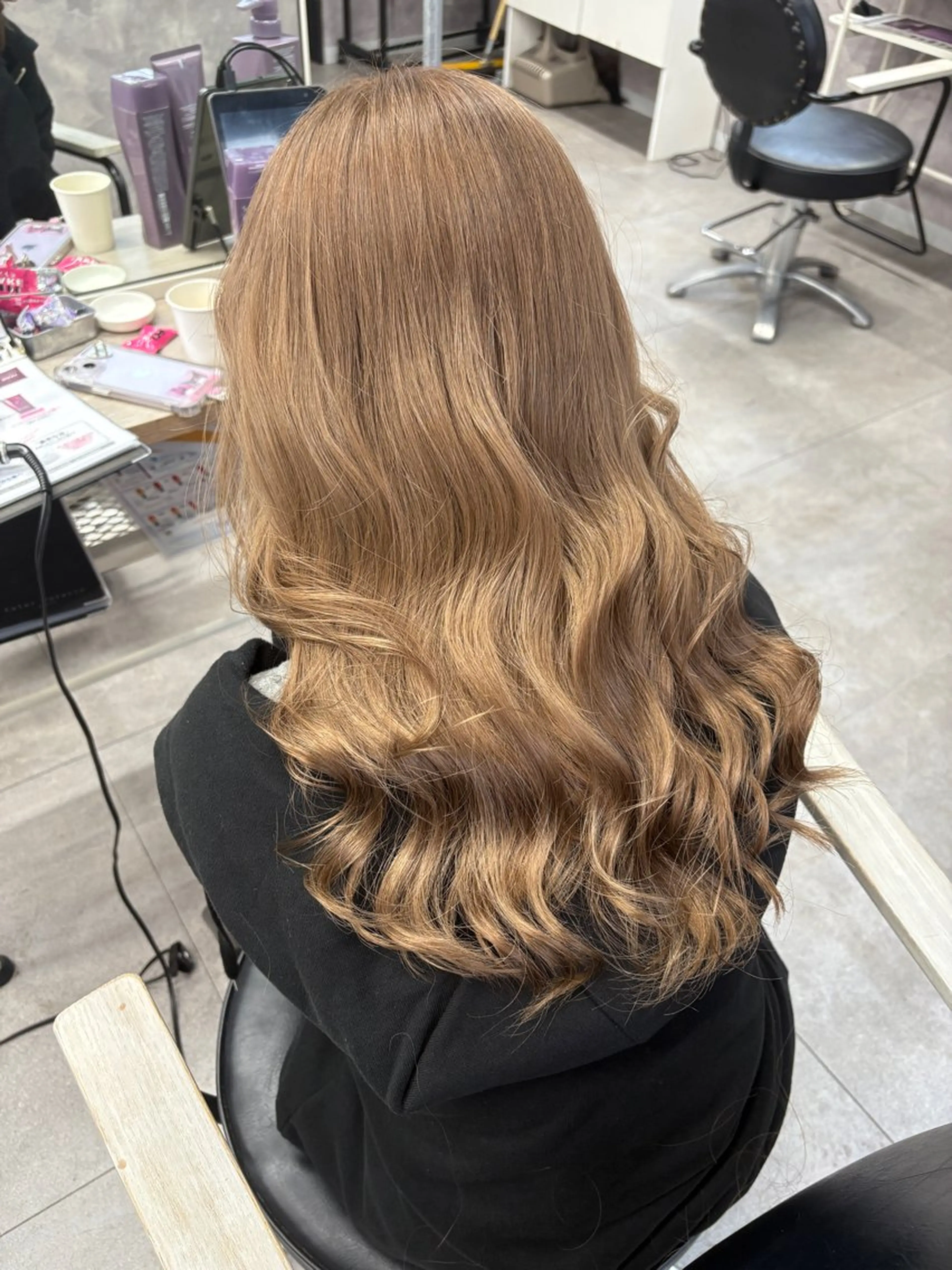 ☘️お出かけや卒業式前に🎓巻きのみヘアアレンジメニュー/外巻き/ウェーブ巻き/レイヤー巻きの写真
