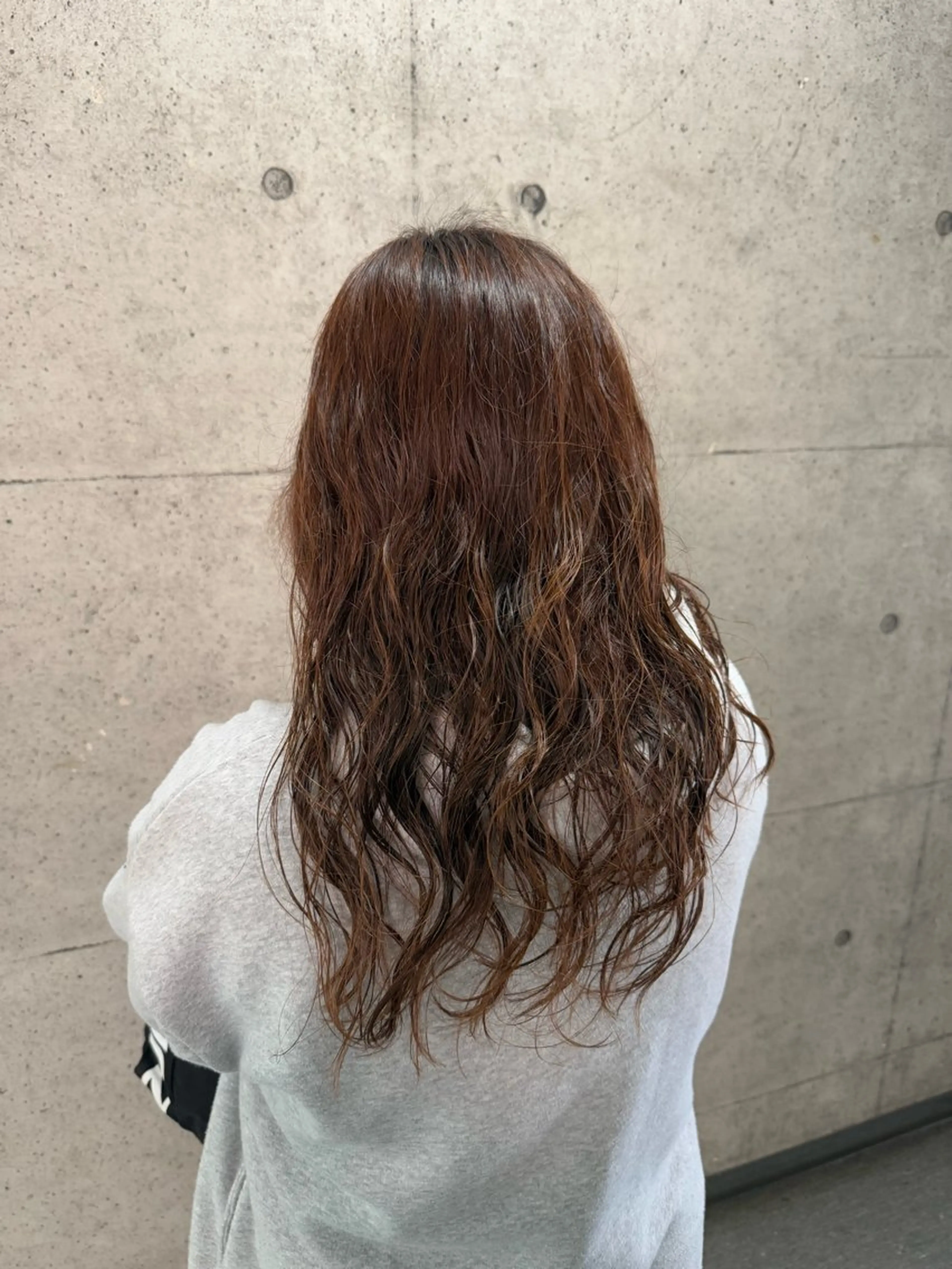 ロング パーマ eclat hair's BEAU group所属・吉川 莉央のヘアスタイル
