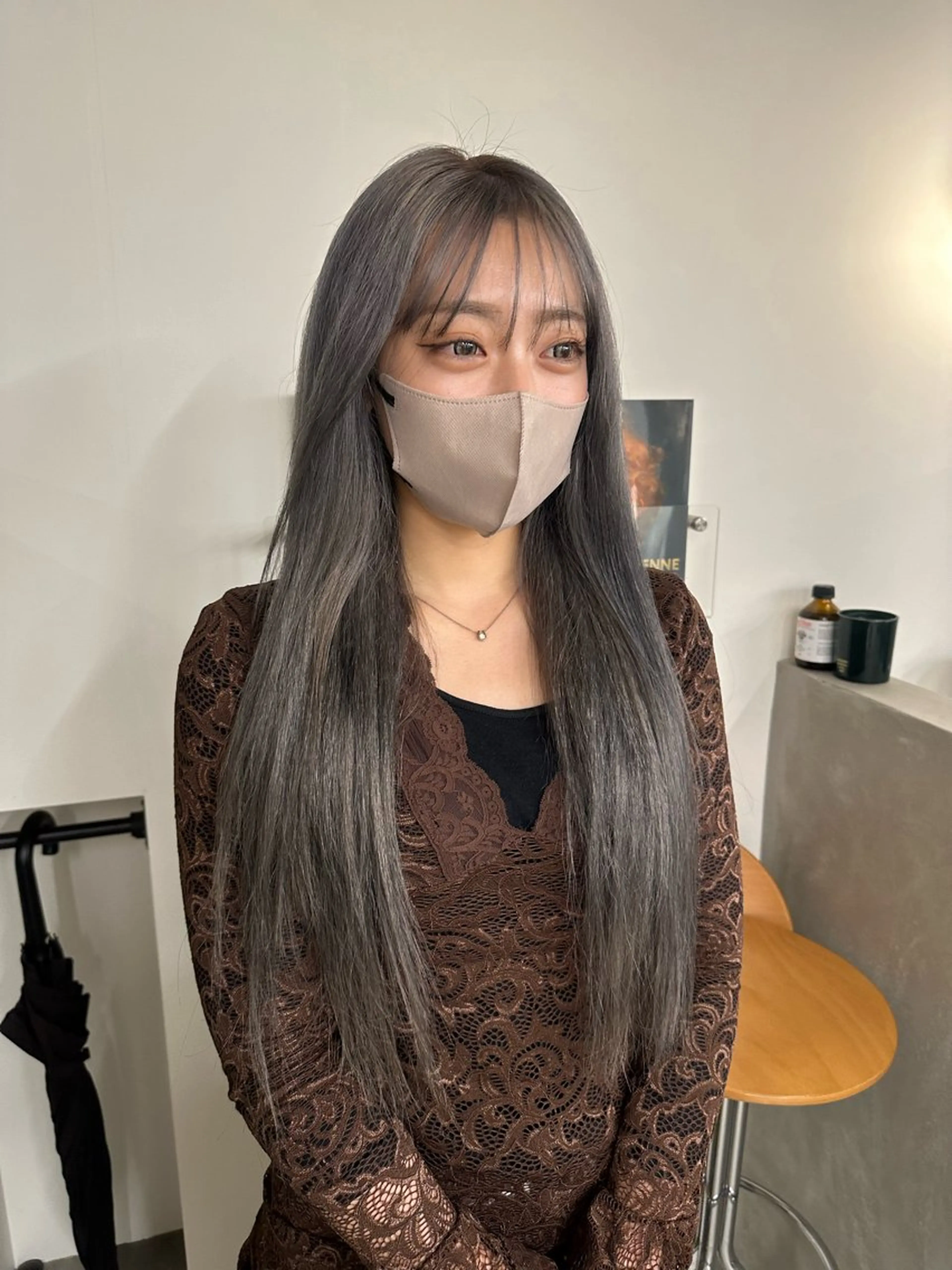 ロング カラー 透明感カラー/中崎町 fukaのヘアスタイル