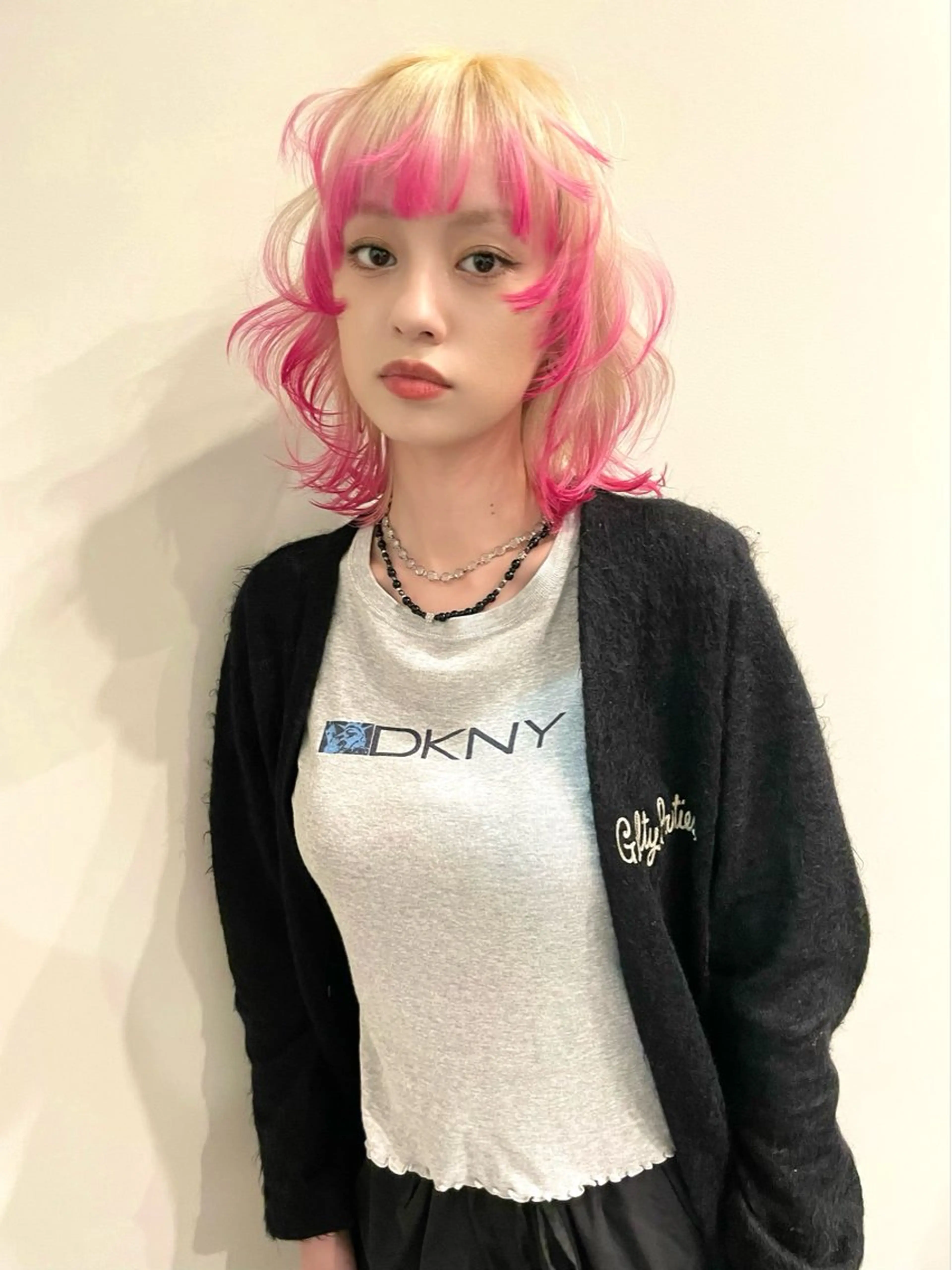 ミディアム カラー カット ヘアカラー トリートメント SALOWIN所属・ブリーチ🪡 ボブ🐬レイヤーのヘアスタイル