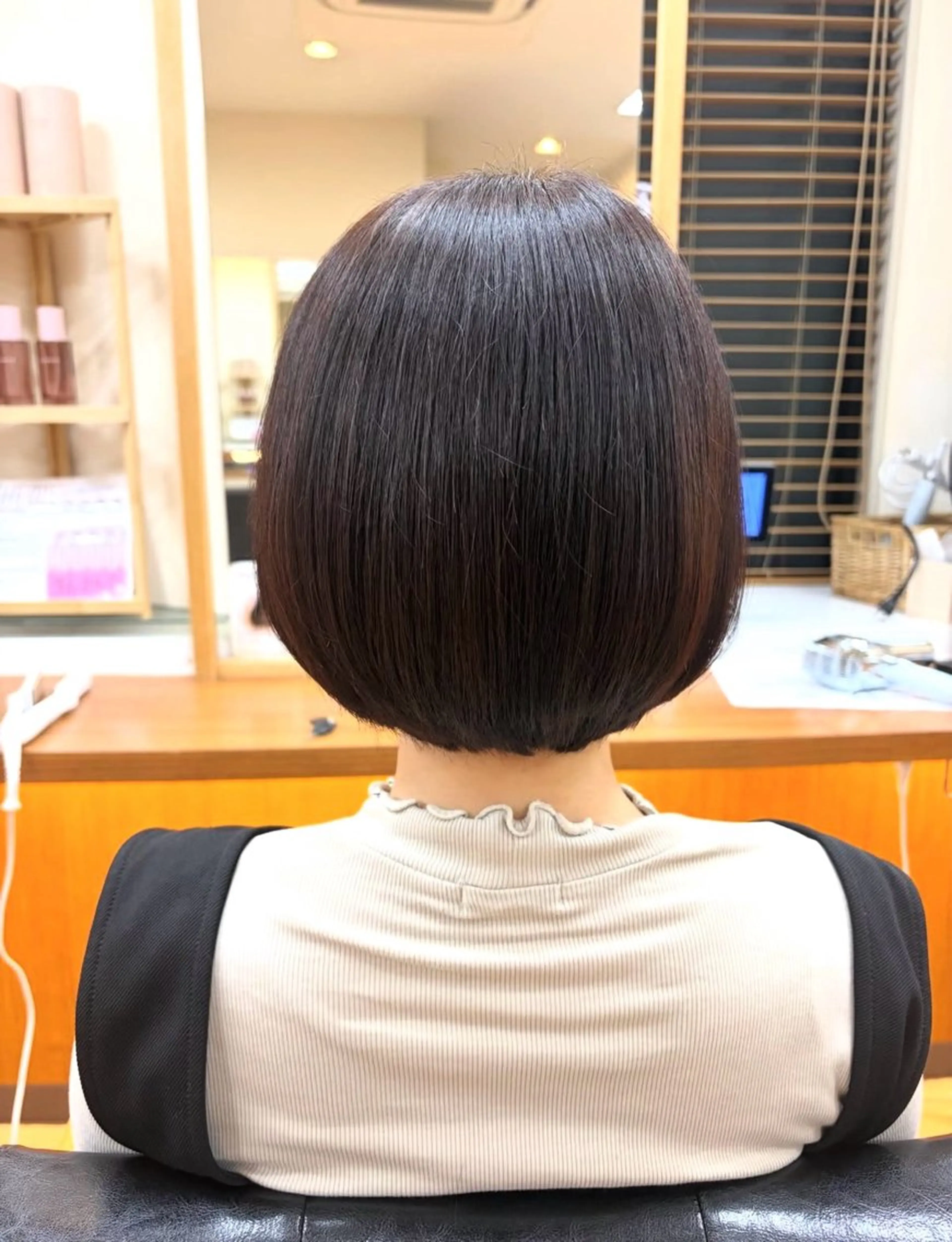 ミディアム 髪質改善ストレート ✨️小川涼のヘアスタイル