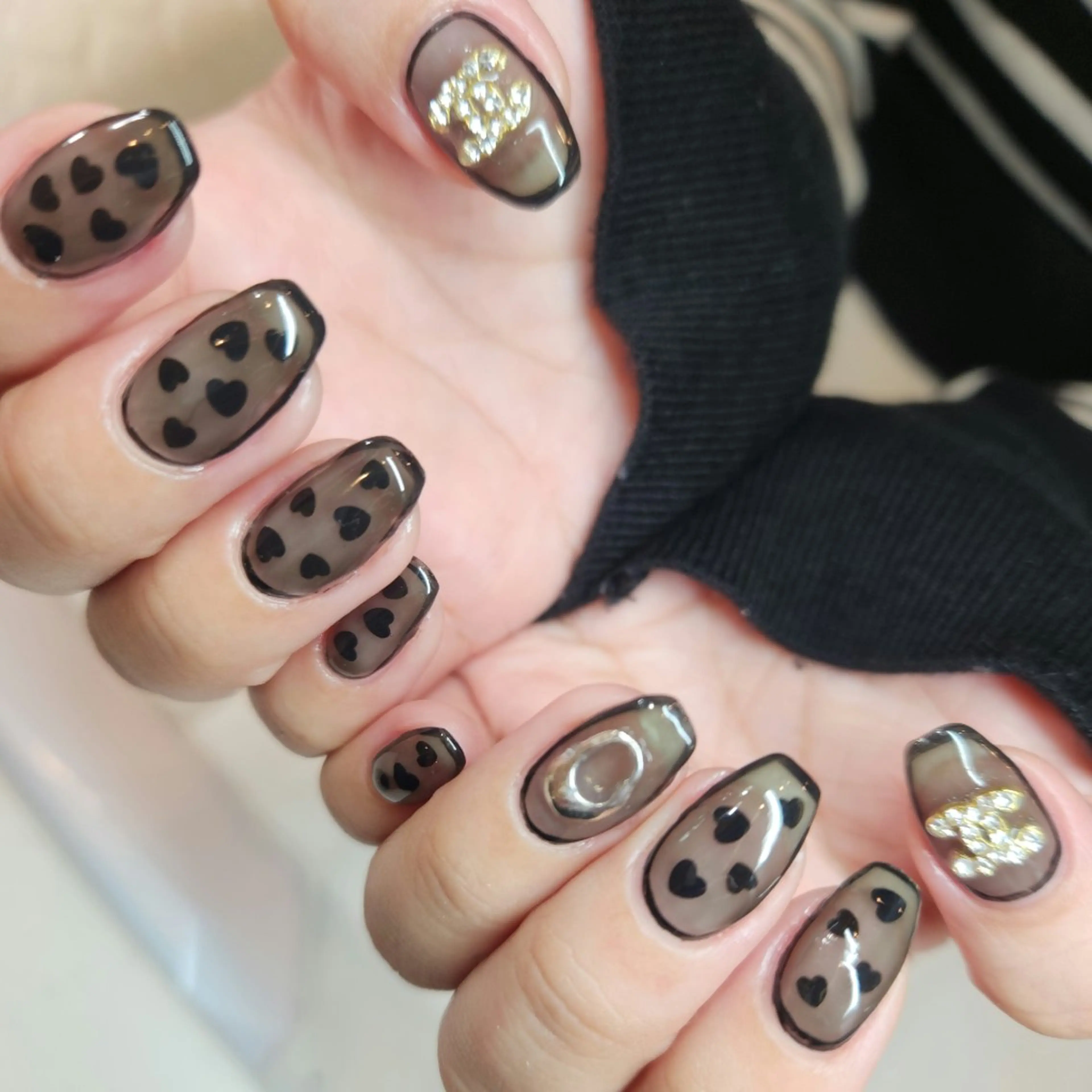 ネイル ハート Non.中目黒nail所属・NailSalon N.中目黒のネイルデザイン