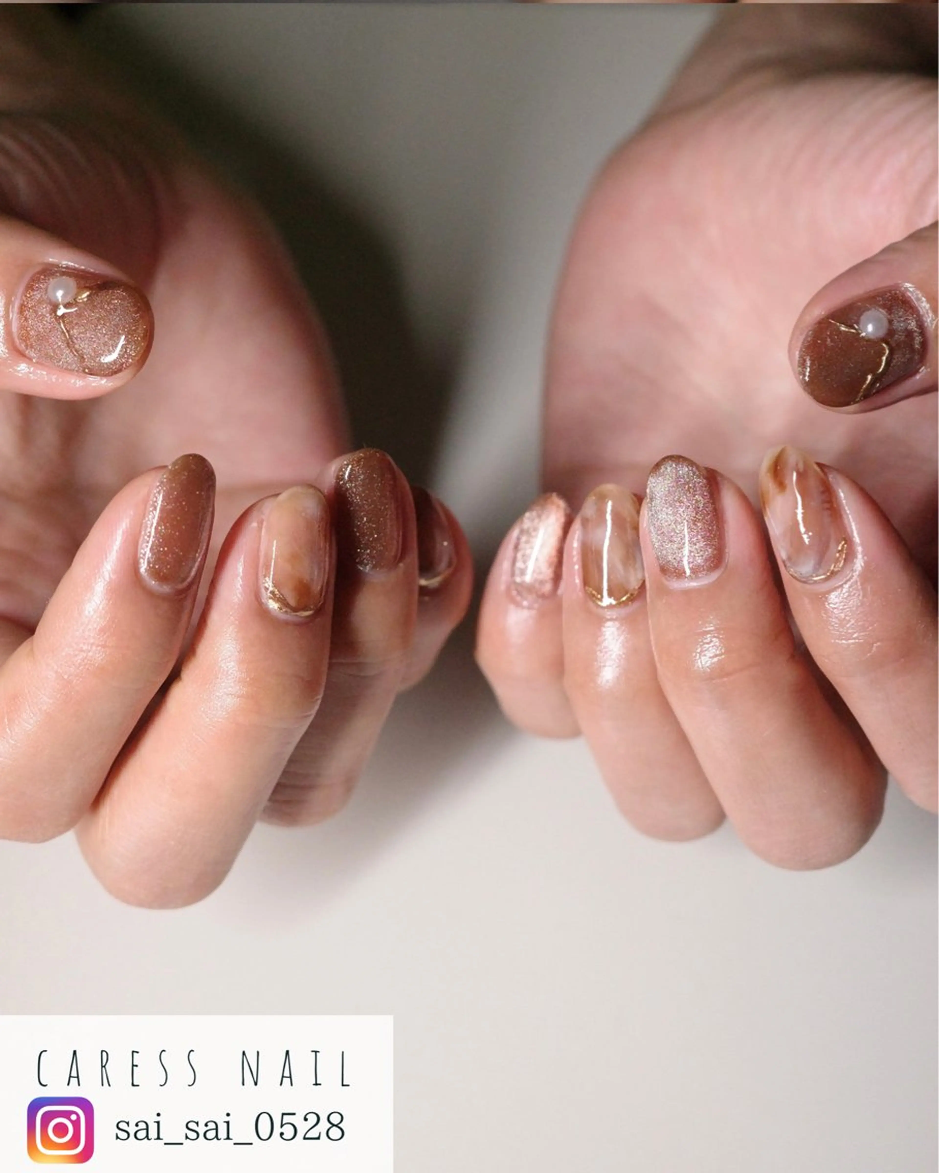 ネイル caress  nail カレスネイル　代々木上原所属・カレスネイル さいのネイルデザイン